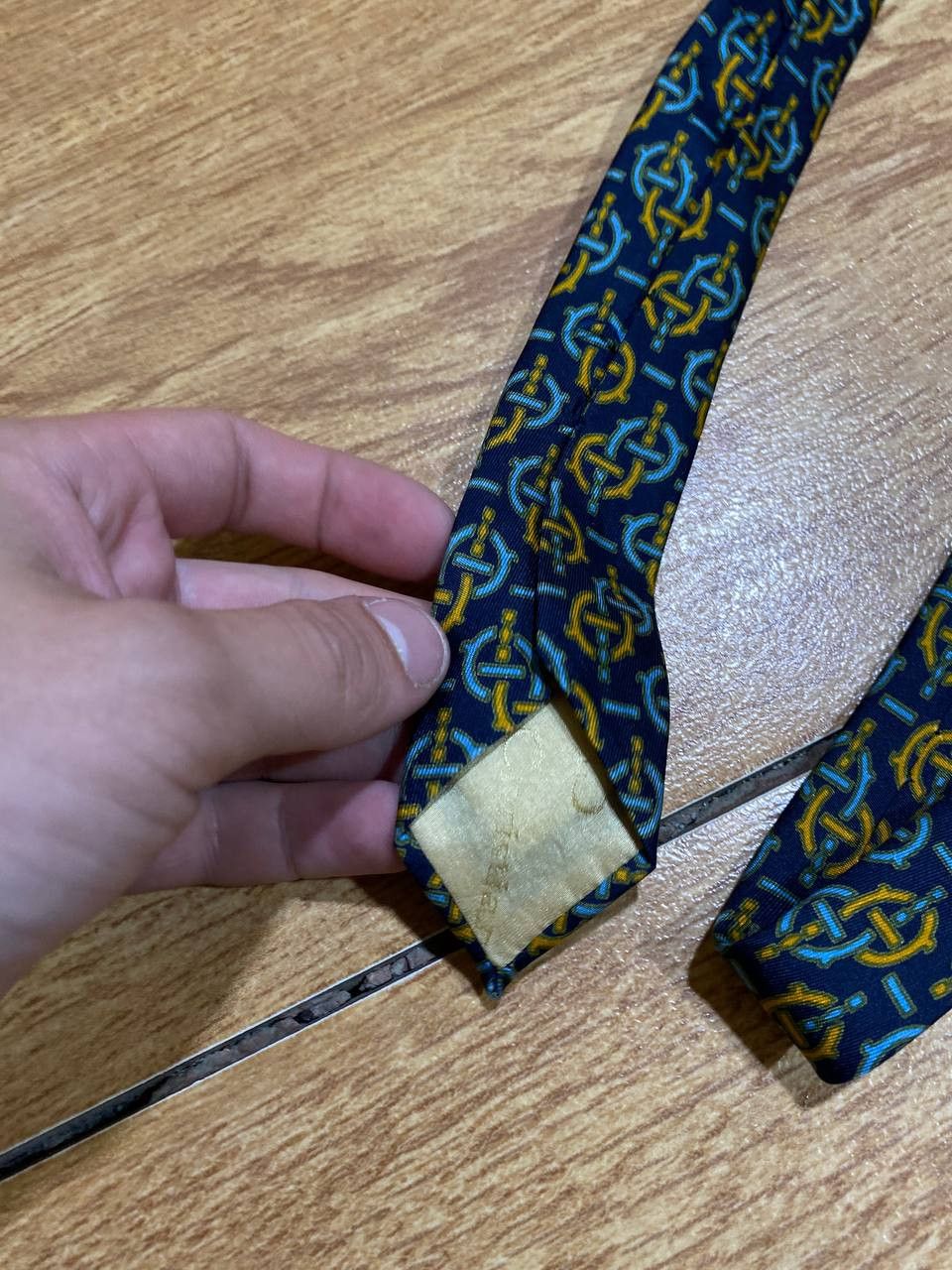 Dior Hype Tie Christian Dior Silk Monsieur Size ONE SIZE - 7 Thumbnail