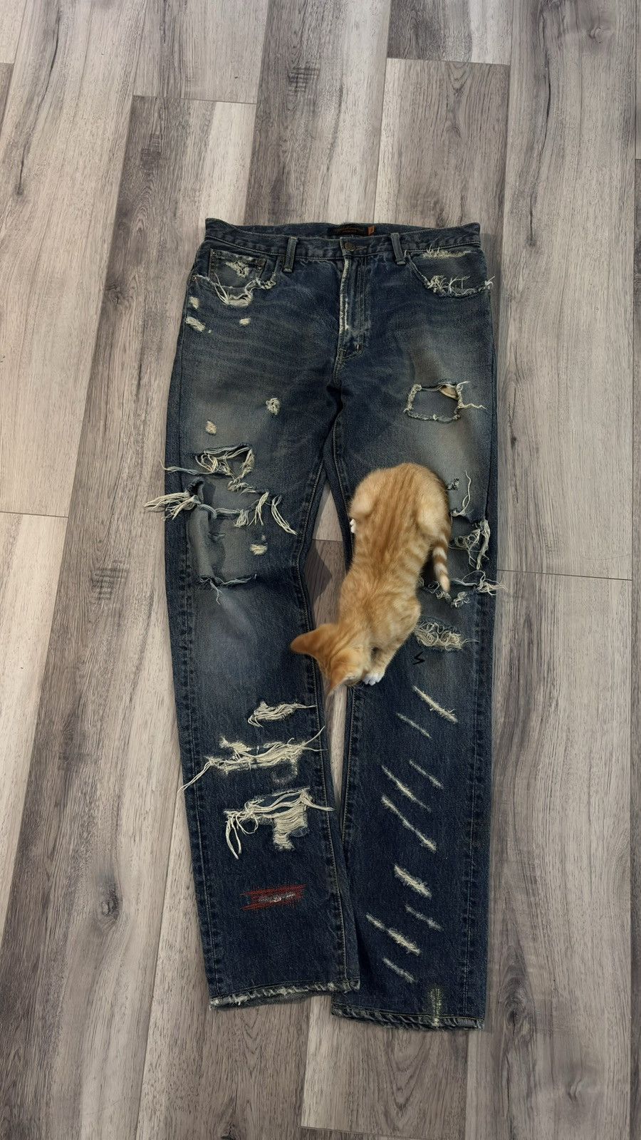 ss05 “But Beautiful” Undercover 60 denim by Jun Takahashi
