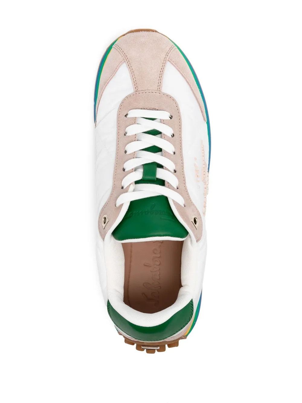 Salvatore Ferragamo o1y0426 Low-Top Sneakers in Multicolor Size US 10 / IT 40 - 4 Thumbnail