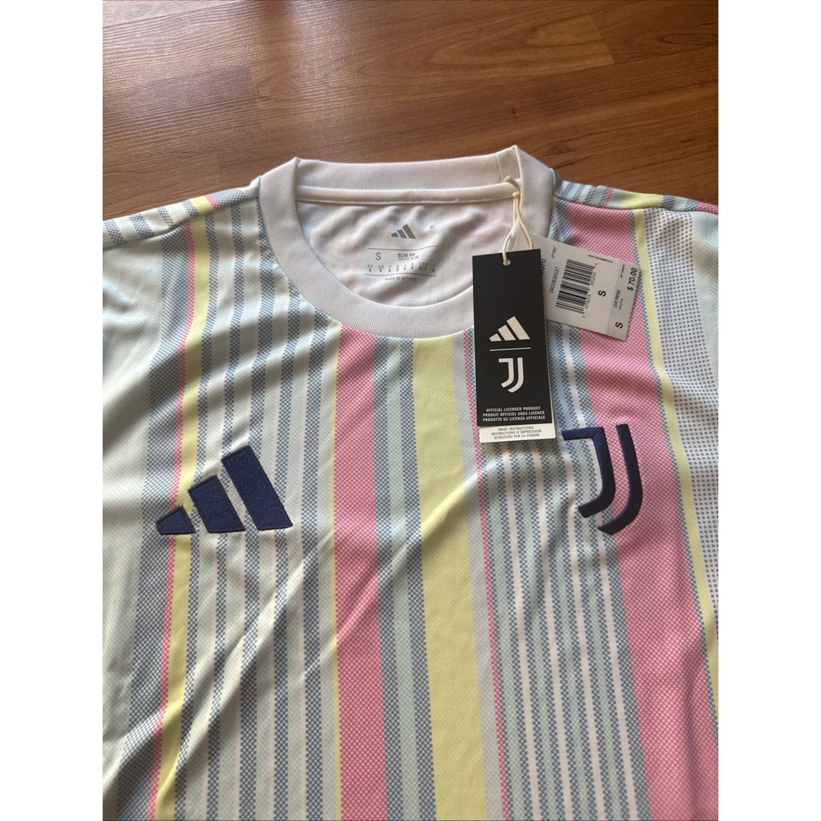 Adidas Adidas Juventus 25/26 Pre-Match Jersey multi-colored Mens S Size US S / EU 44-46 / 1 - 2 Thumbnail