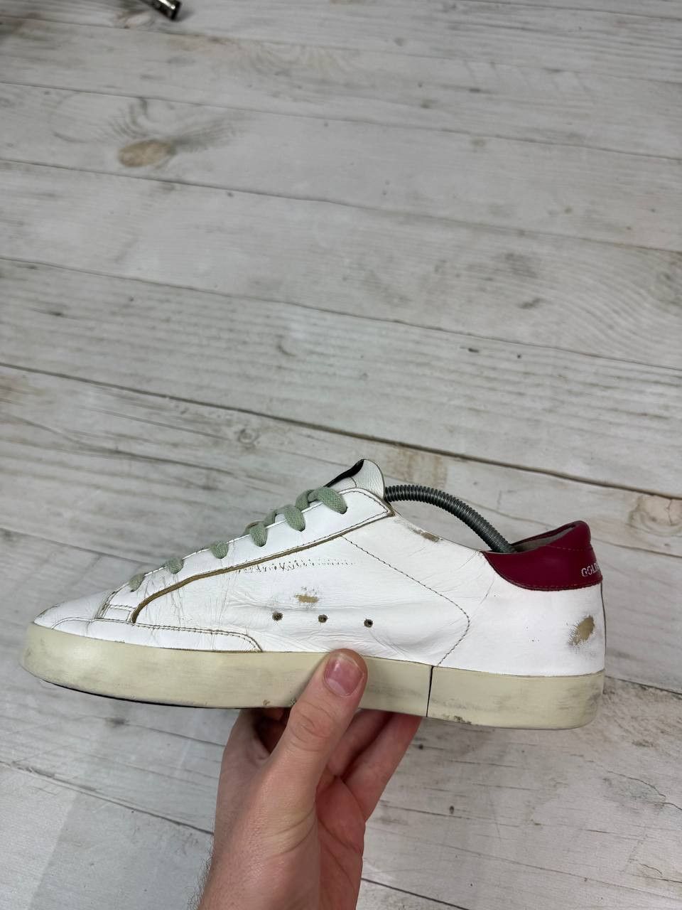 Golden Goose Golden Goose Superstar Leather Sneakers White Size US 8 / IT 38 - 7 Thumbnail