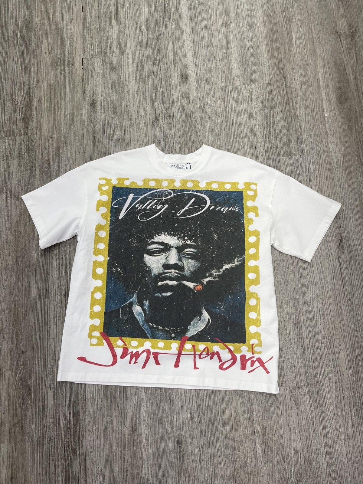 Vale Vale lives jimi tee white Size US XL / EU 56 / 4 - 1 Thumbnail