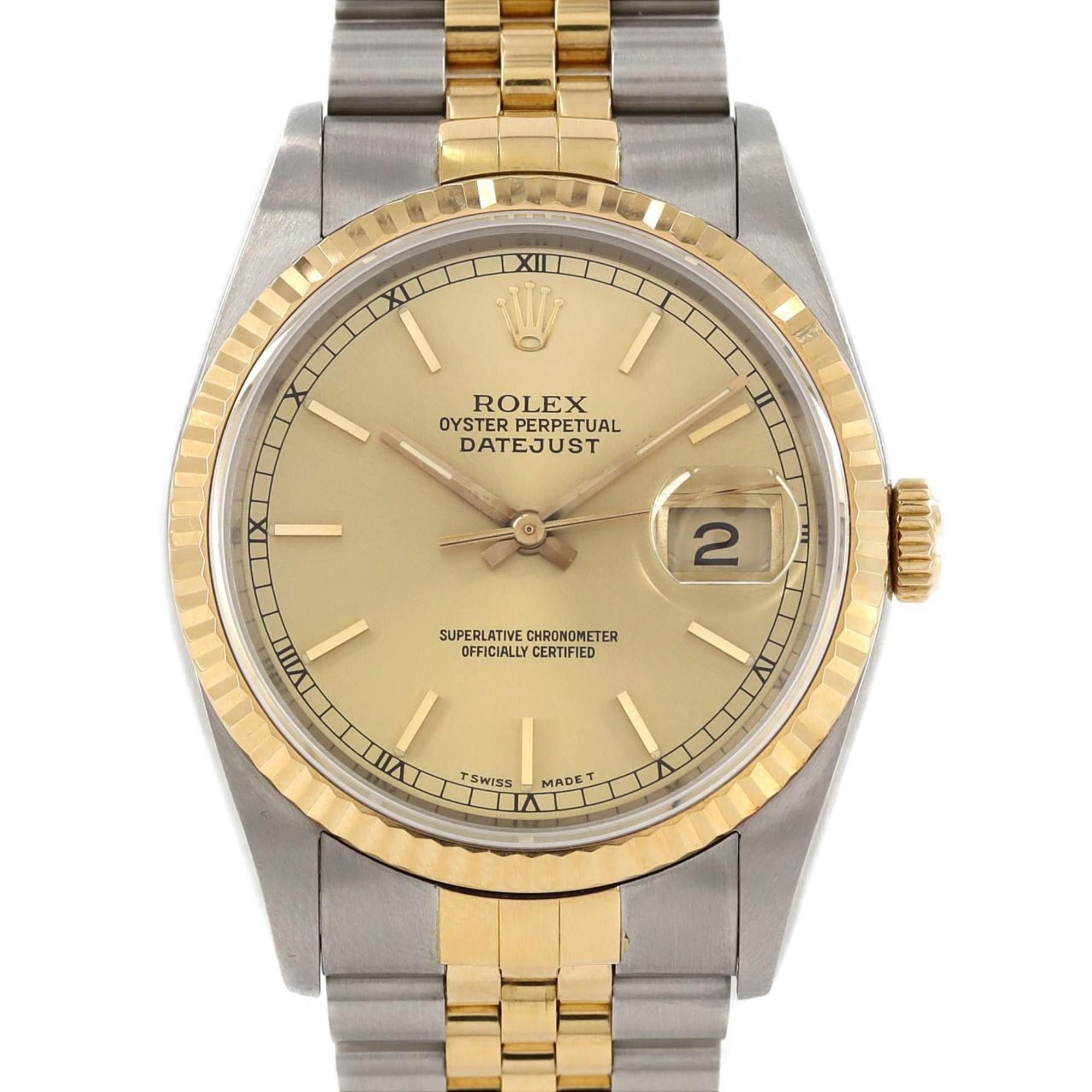 Rolex Rolex Datejust 16233 SSxYG Automatic Watch L Series Size ONE SIZE - 1 Thumbnail