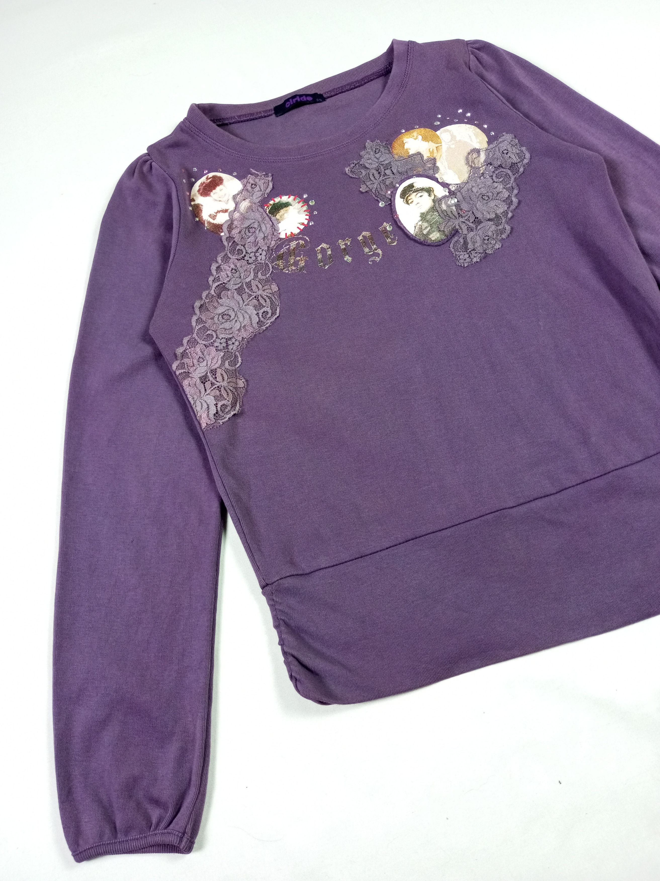 If Six Was Nine Vintage y2k CLRIDE Japanese Brand Long Sleeve T shirt Size M / US 6-8 / IT 42-44 - 3 Thumbnail