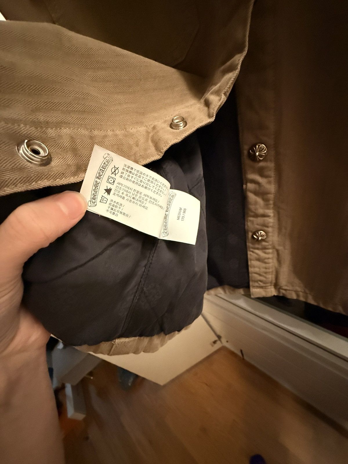 Chrome Hearts Chrome Hearts work dog herringbone jacket Size US M / EU 48-50 / 2 - 5 Thumbnail