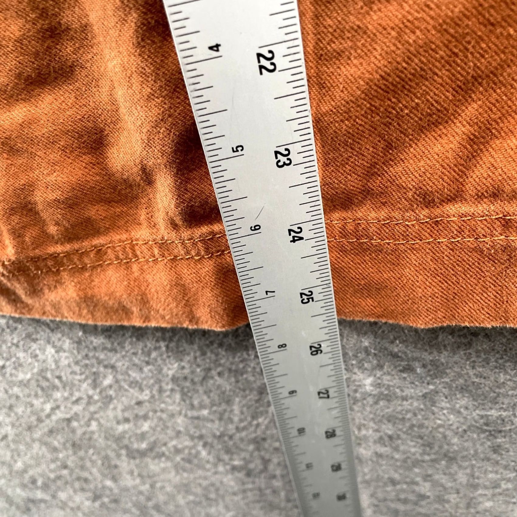 Banana Republic VINTAGE Banana Republic Linen Blend Midi Skirt Womens 6 Tan Button Front Terracotta Size 28" / US 6 / IT 42 - 6 Thumbnail
