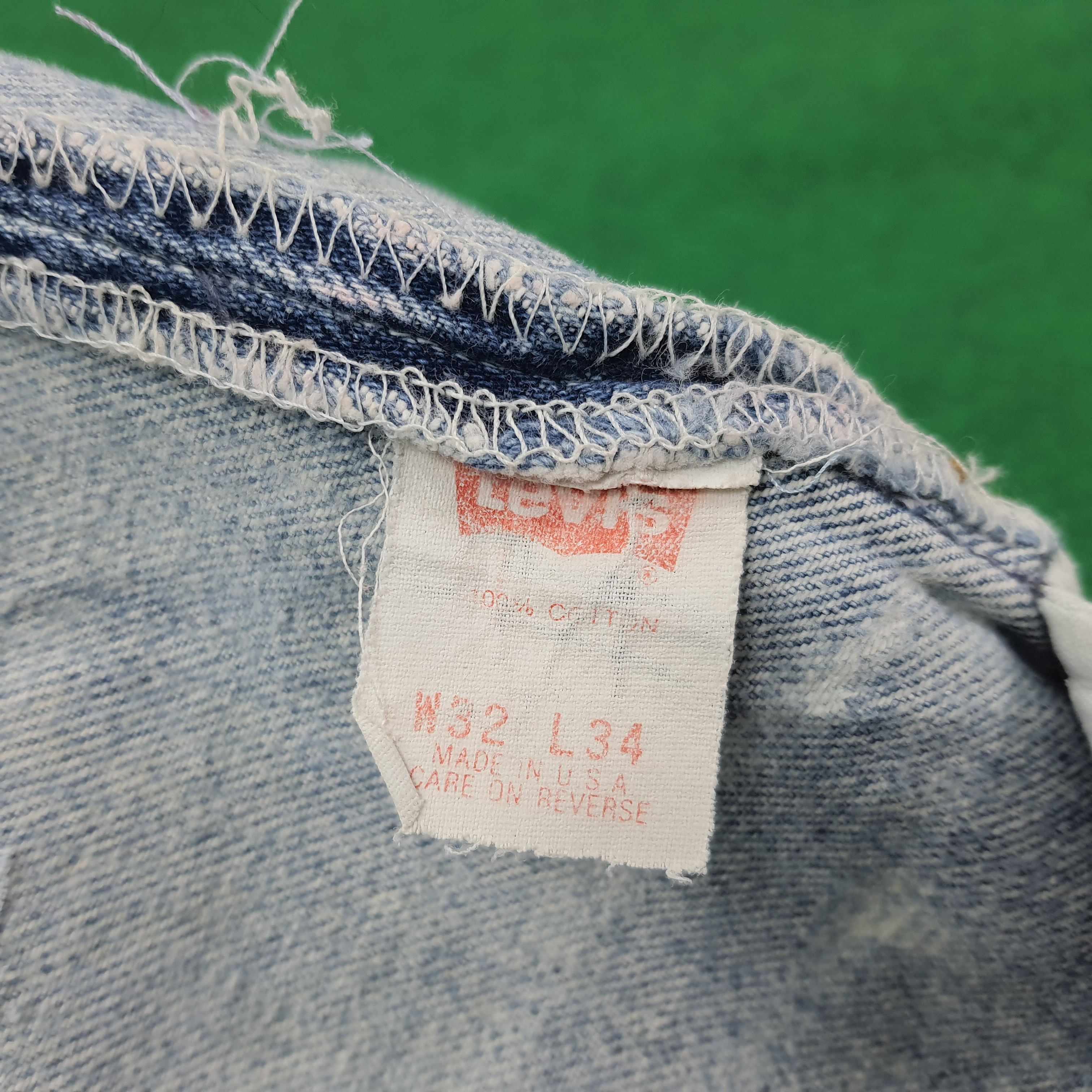 Levi's Vintage Levi's 501 Rework Denim Jeans C228N23 Size US 30 / EU 46 - 9 Thumbnail