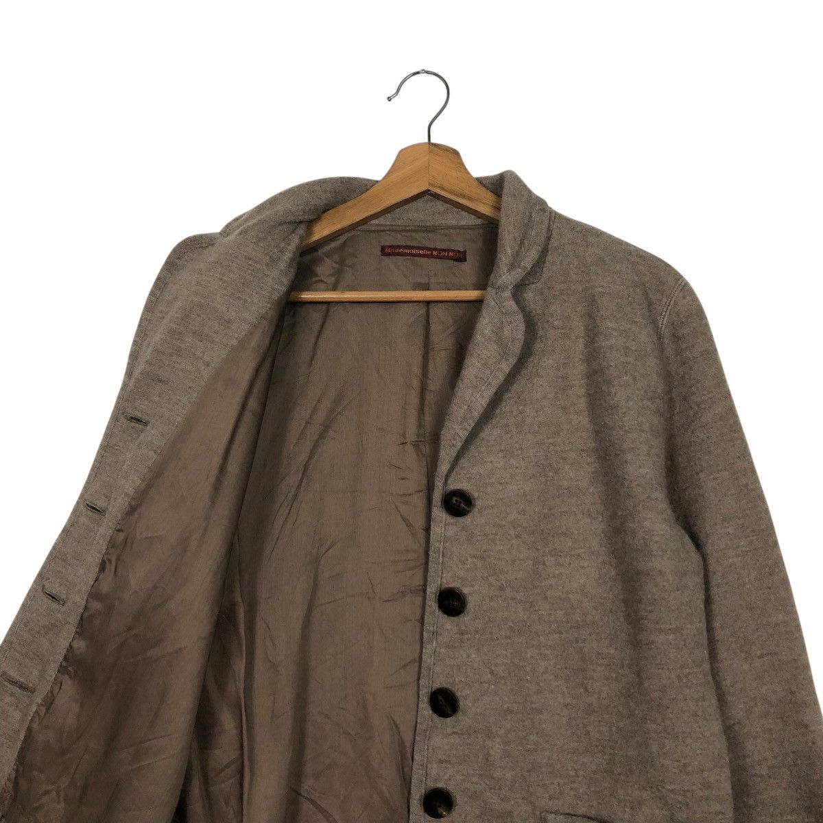 Issey Miyake 🔥VINTAGE CROPPED BUTTON JACKET MADEMOISELLE NON NON Size L / US 10 / IT 46 - 14 Thumbnail
