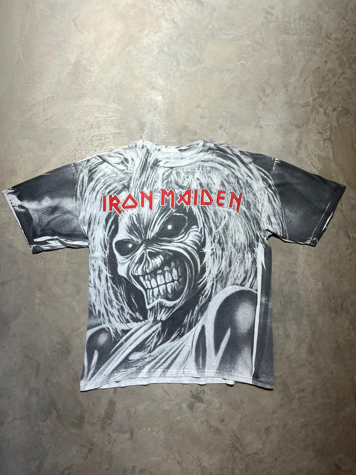 Iron Maiden Vintage 1991 Iron Maiden AOP T-Shirt Size US XL / EU 56 / 4 - 1 Thumbnail