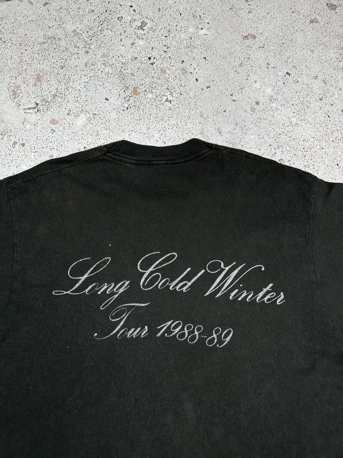 Band Tees Vintage 1988 Cinderella Long Gold Winter Tour t shirt Men L Size US L / EU 52-54 / 3 - 18 Thumbnail