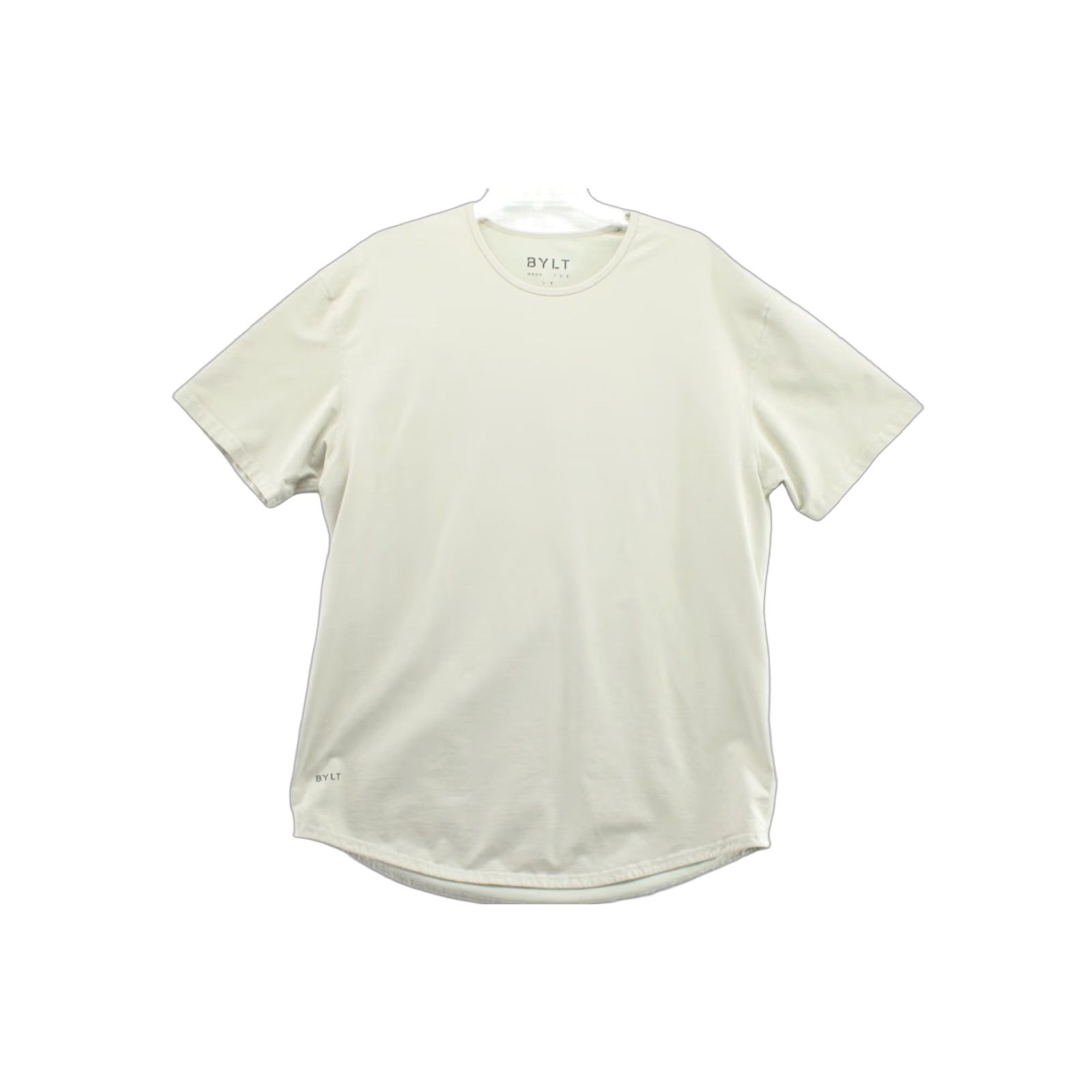 Vintage BYLT Drop Cut Lux Henley T-Shirt Men XL Beige Cotton Stretch Gym Performance Crew Neck Short Sleeve T-Shirt Size US XL / EU 56 / 4 - 1 Thumbnail