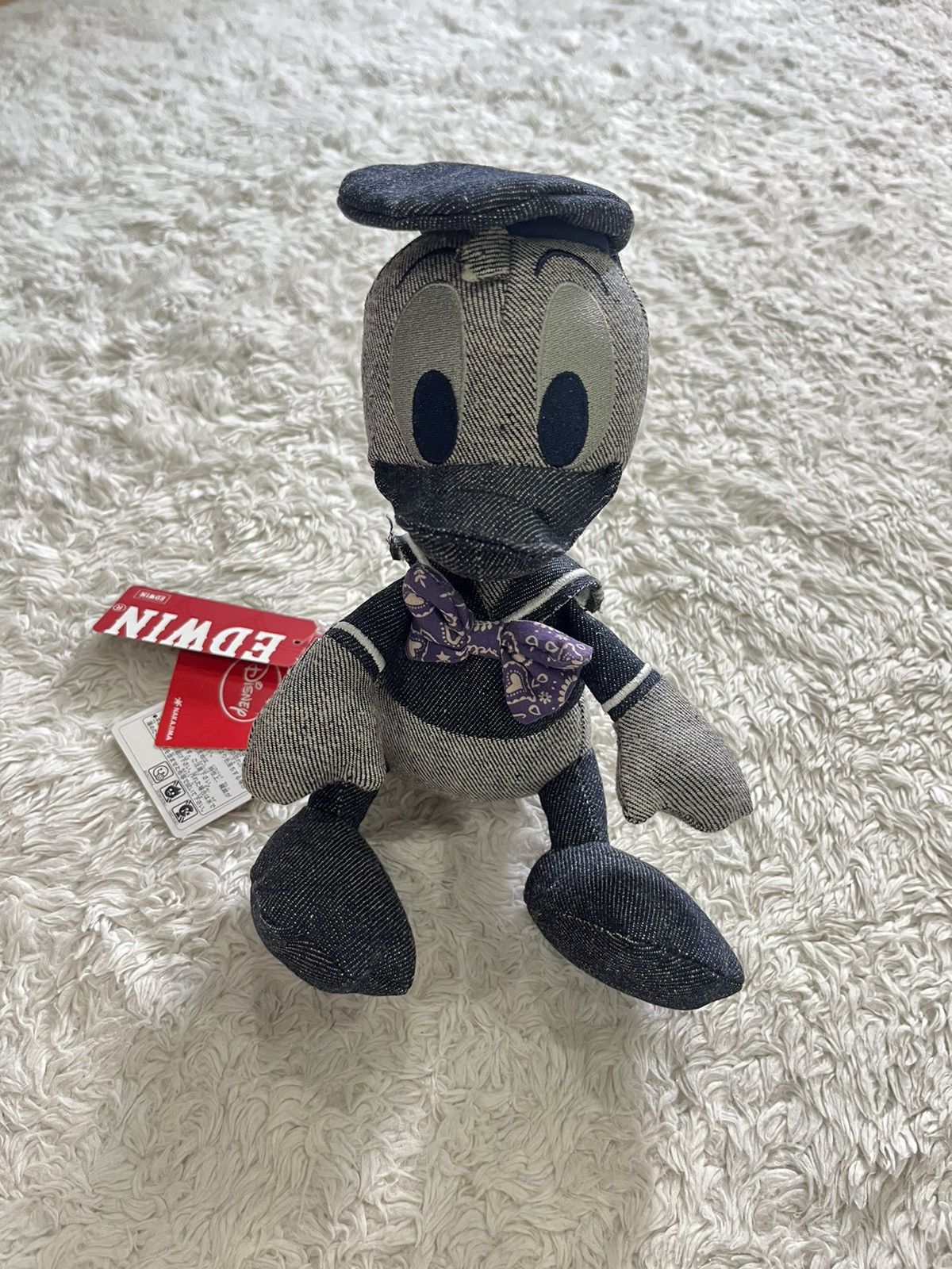 Disney × Edwin edwin x donald duck disney denim plush toys Size ONE SIZE - 1 Thumbnail