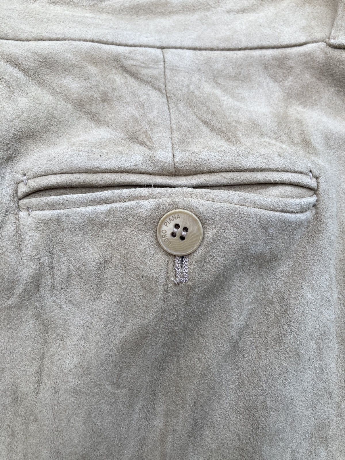 Loro Piana Loro Piana Leather Brown Lambskin Pants Size 32" / US 10 / IT 46 - 14 Thumbnail