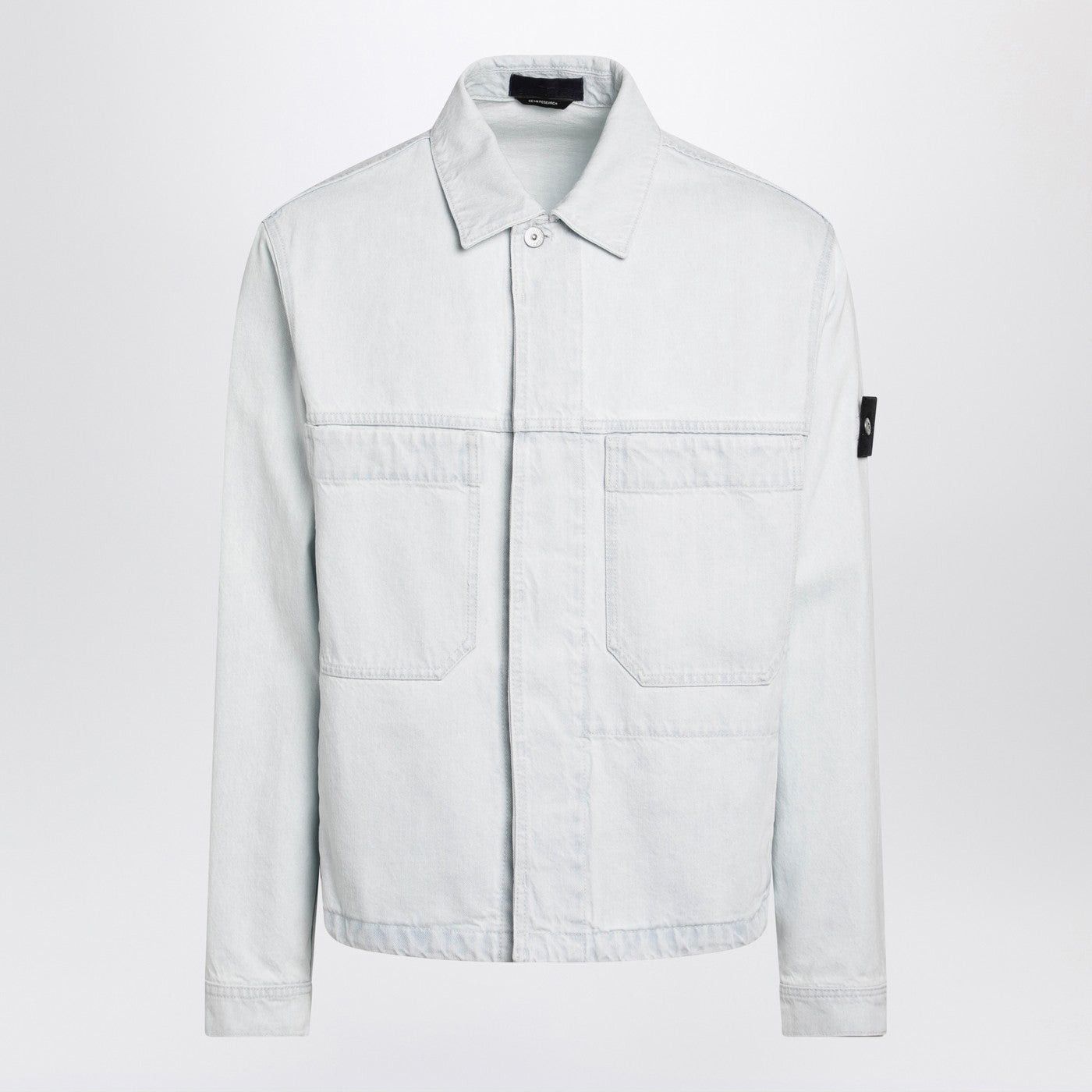 Stone Island Stone Island Light Blue Denim Jacket Size US L / EU 52-54 / 3 - 1 Thumbnail