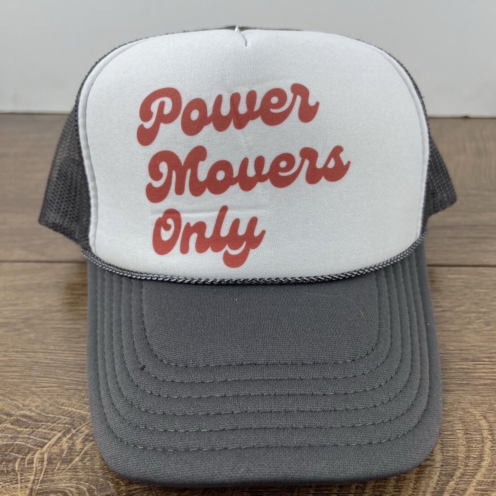 Other Power Movers Only Hat Snapback Hat White Adjustable Hat Adul Size ONE SIZE - 4 Thumbnail