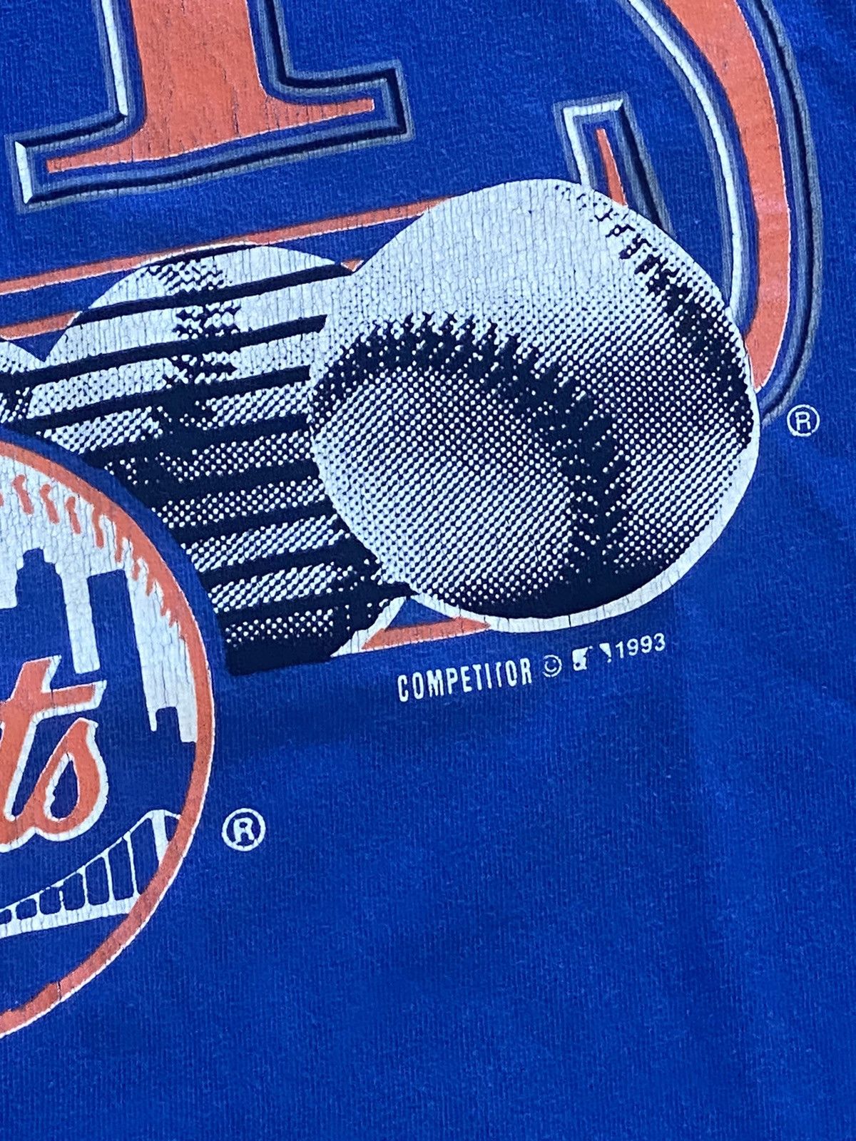 Vintage NY Mets vintage Tshirt 1993 Large Size US L / EU 52-54 / 3 - 3 Thumbnail