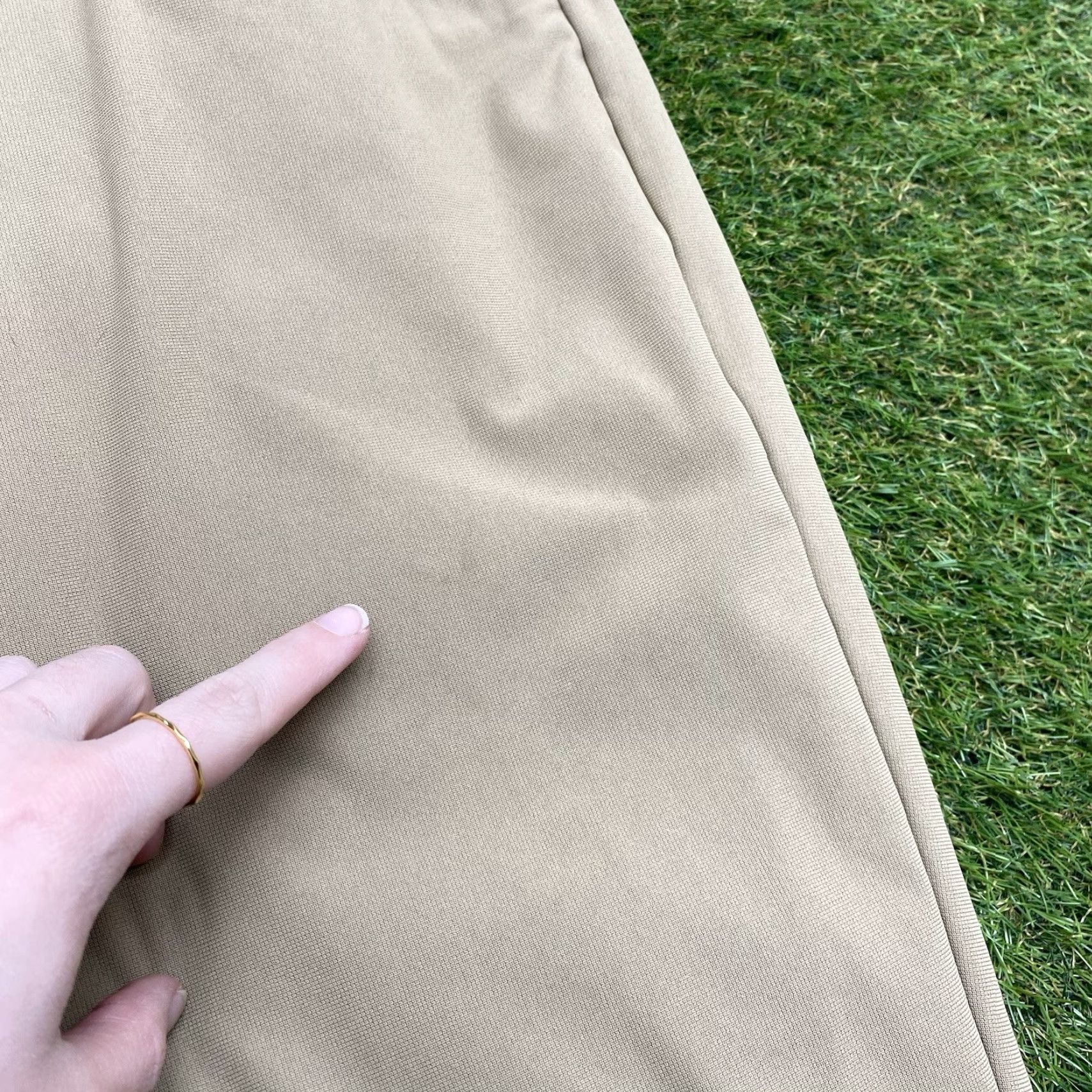 Vintage VRST Pants Mens 36x32 Beige Performance Tech Chino Stretch Slacks Straight Size US 36 / EU 52 - 4 Thumbnail