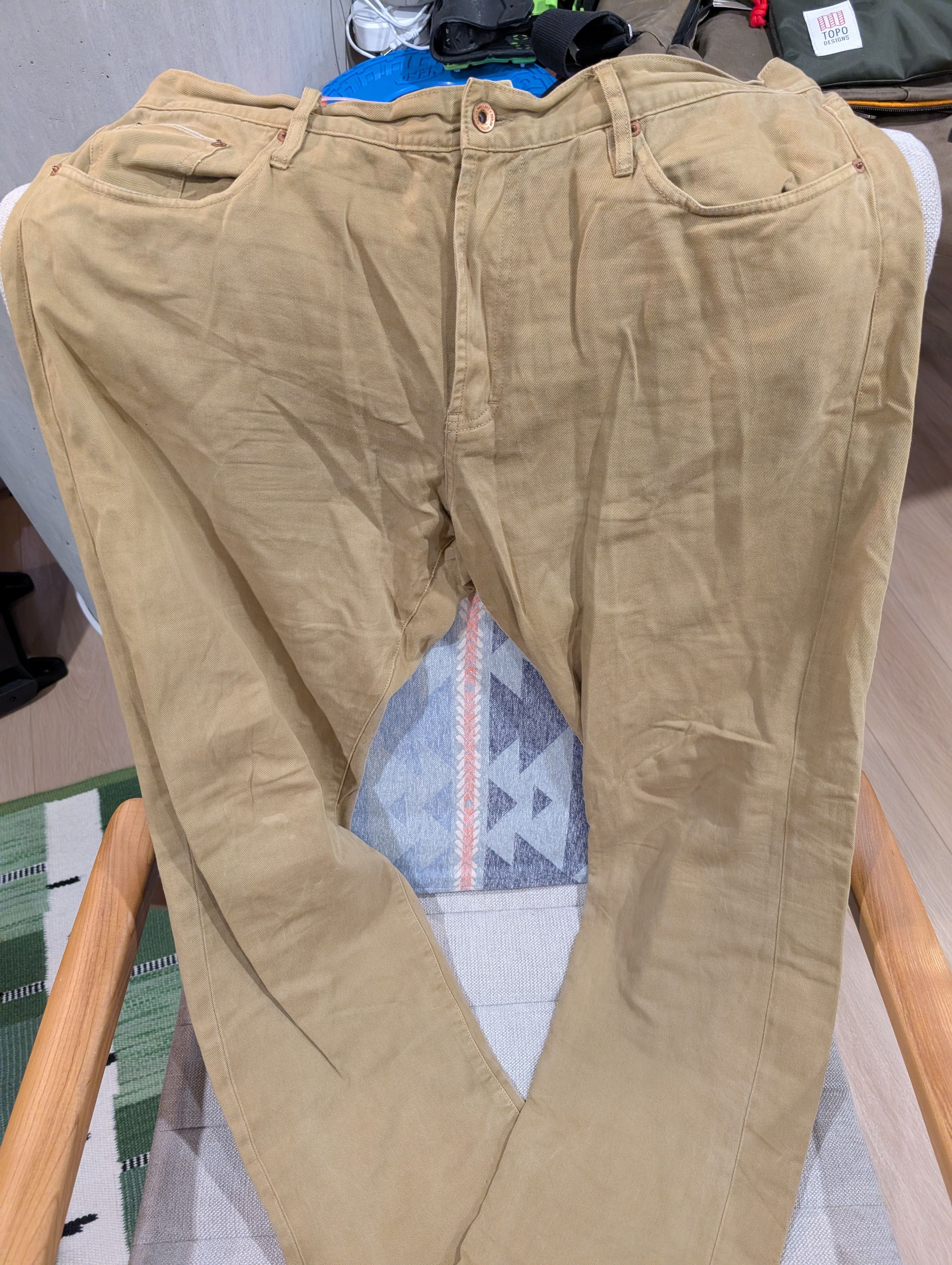 Stetson × Taylor Stitch Taylor Stitch x Stetson All Day Pants in Khaki Size US 38 / EU 54 - 1 Thumbnail