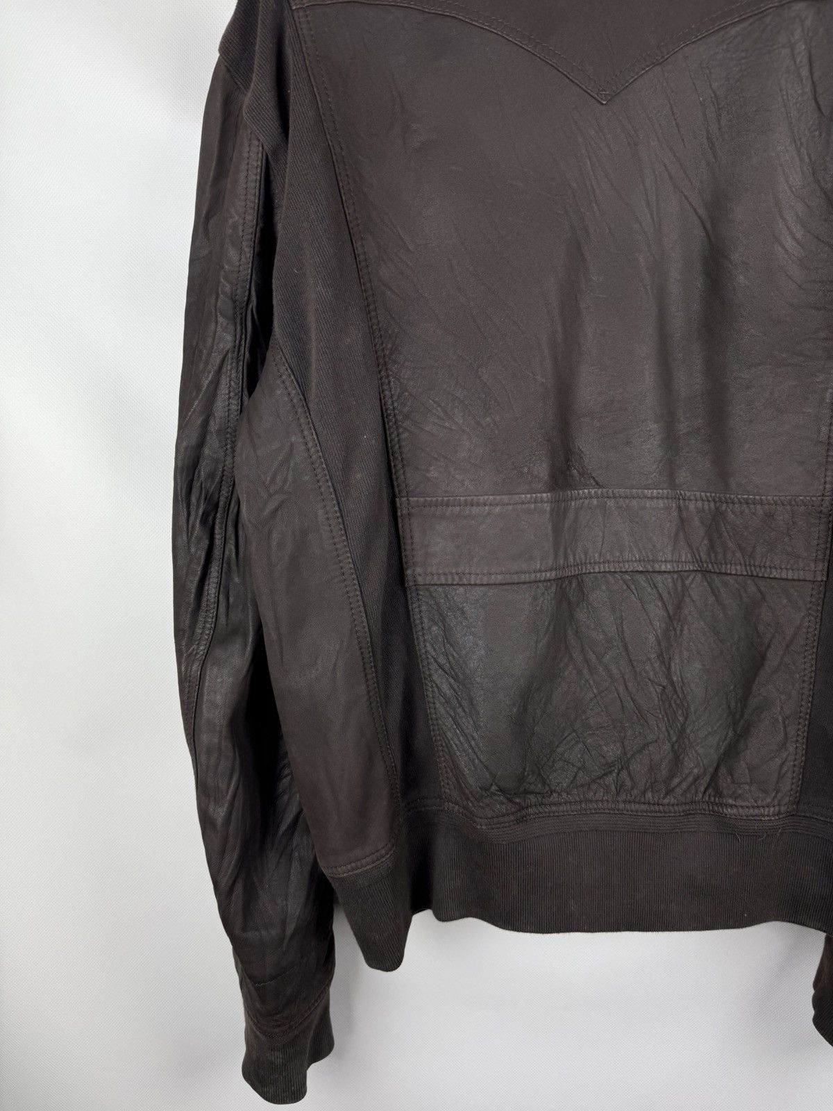 Levi's Levi’s Type A-2 Men’s Flight Leather Bomber Jacket Size XL Size US XL / EU 56 / 4 - 19 Thumbnail