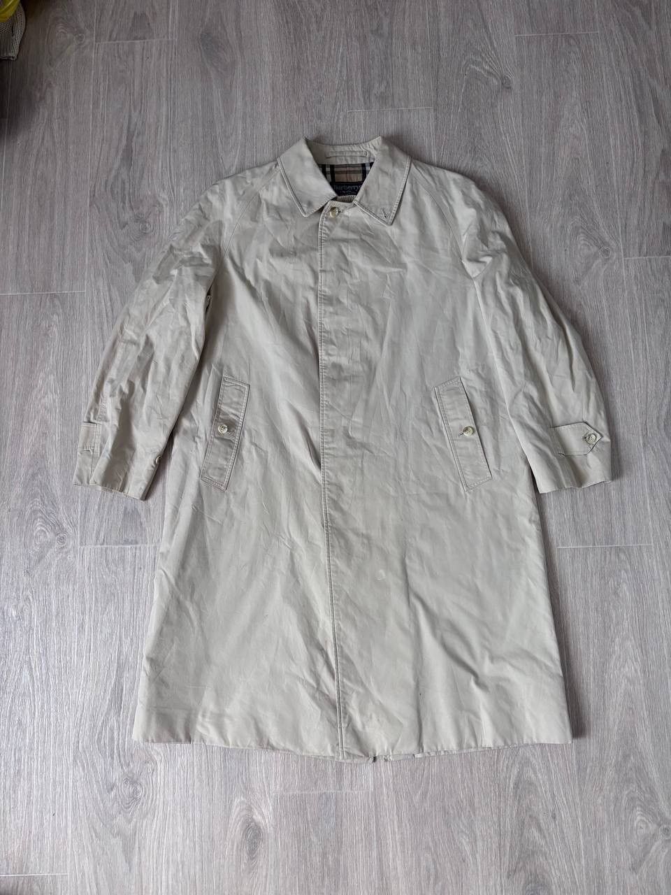 Burberry Vintage Burberrys nova check trench jacket 90s rare Size US L / EU 52-54 / 3 - 1 Thumbnail
