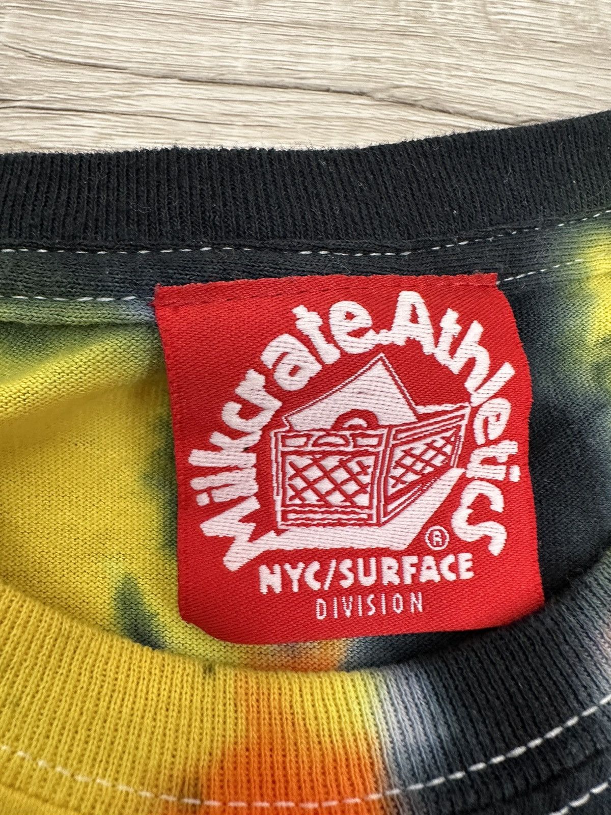 Milkcrate Athletics Milkcrate Athletics NYC Surface Tie Dye Face Logo Tee XL Size US XL / EU 56 / 4 - 6 Thumbnail