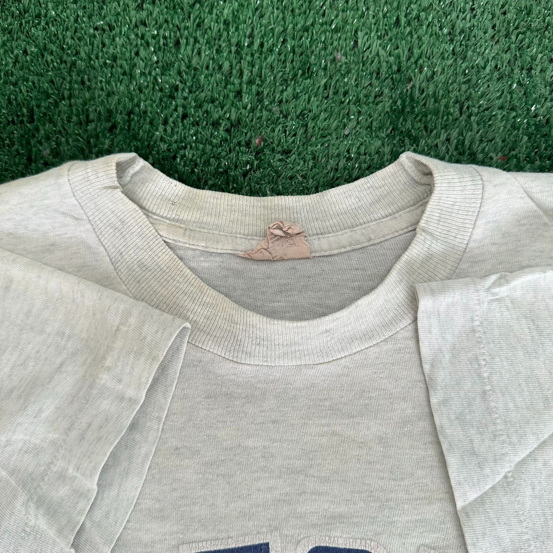 Vintage Vintage 80s Oxford University T-Shirt Gray Screen Stars Tee Size US S / EU 44-46 / 1 - 3 Thumbnail