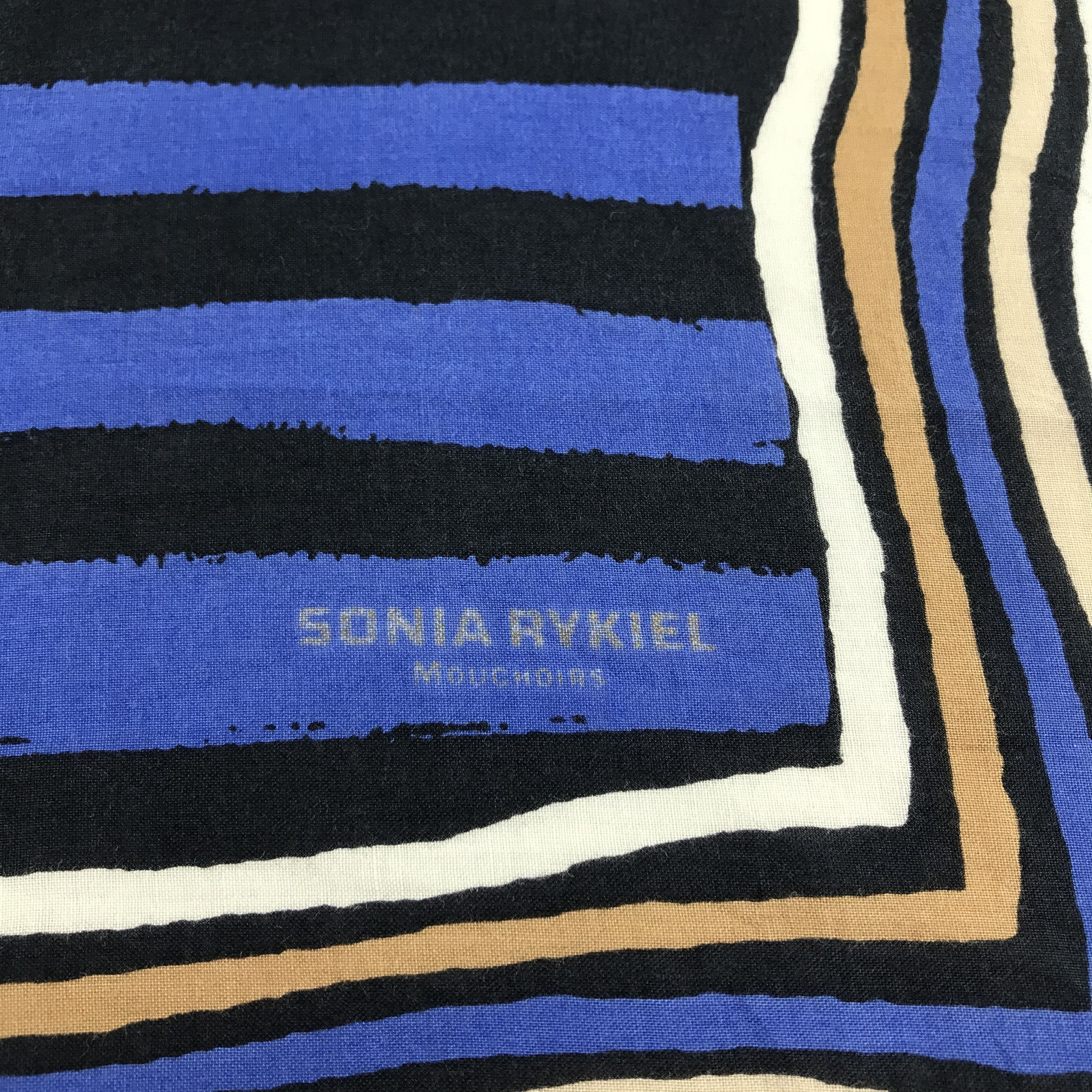 Sonia Rykiel Sonia Rykiel Abstract Handkerchief Bandana Neckerchief H651 Size ONE SIZE - 3 Thumbnail