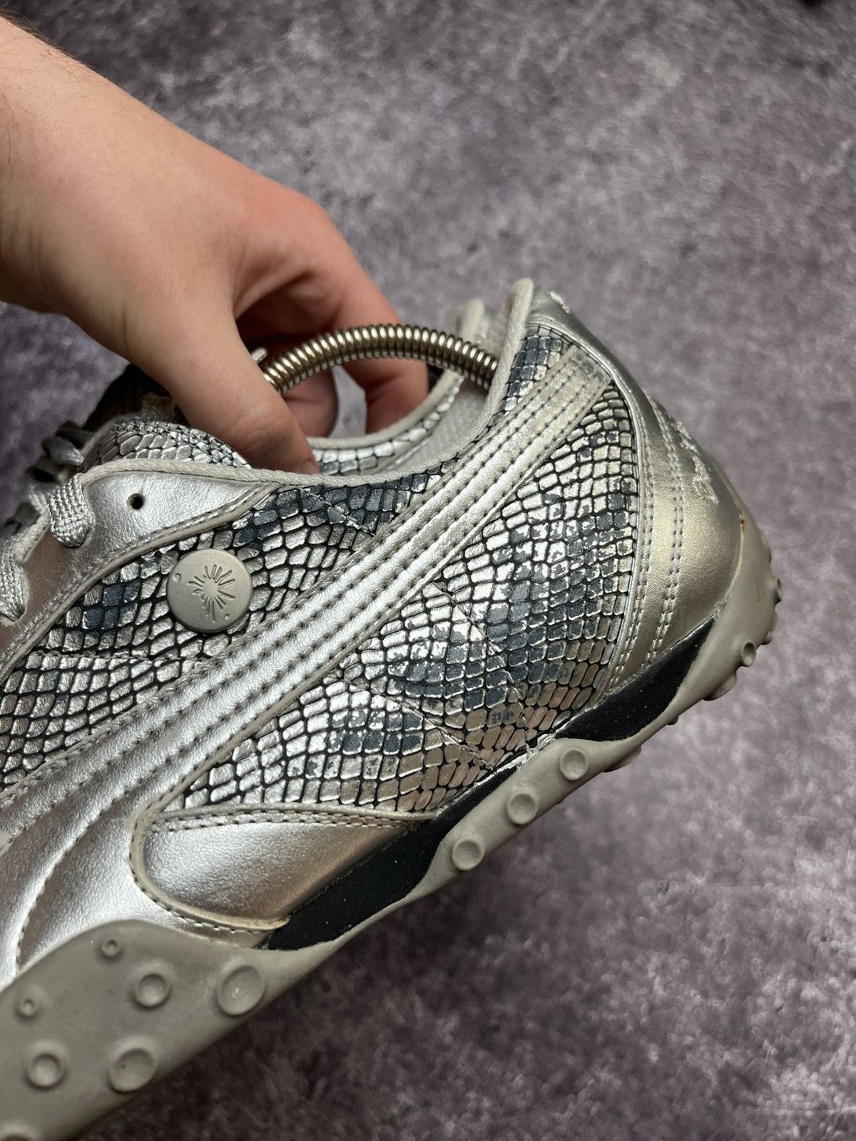 Maison MIHARA YASUHIRO × Puma Puma Mihara Yasuhiro MY9 Vintage Sneakers Size US 11 / EU 44 - 5 Thumbnail