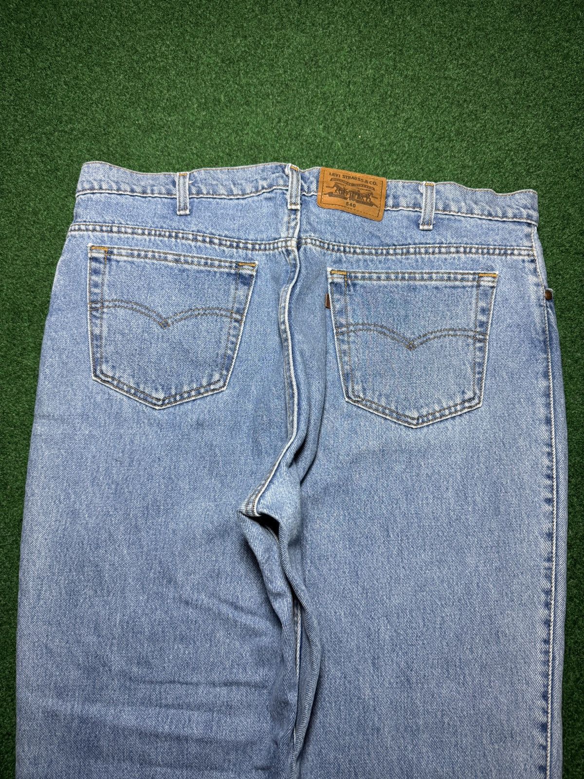 Levi's Vintage Clothing Vintage Levis 540 Relaxed Wide Leg 40x30 USA Made Jeans Size US 40 / EU 56 - 3 Thumbnail