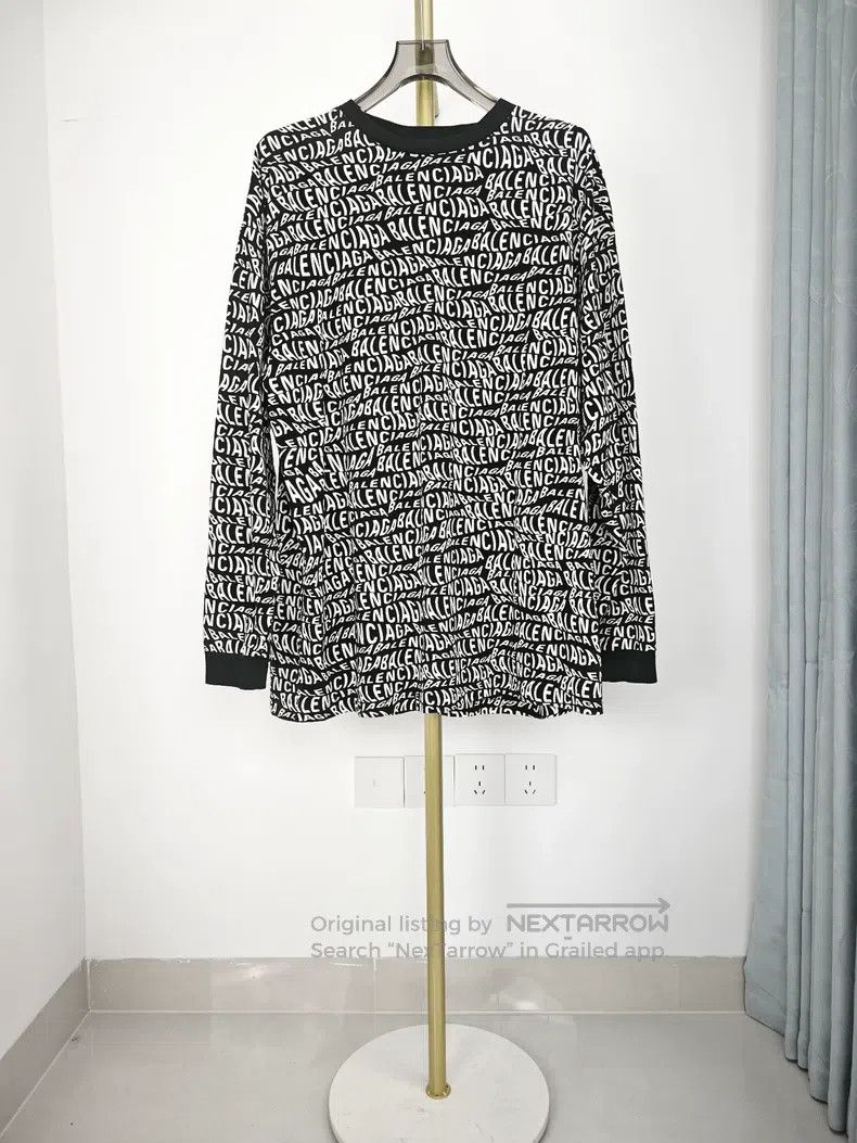 Balenciaga Balenciaga Printed Long-Sleeve Size US XS / EU 42 / 0 - 1 Thumbnail
