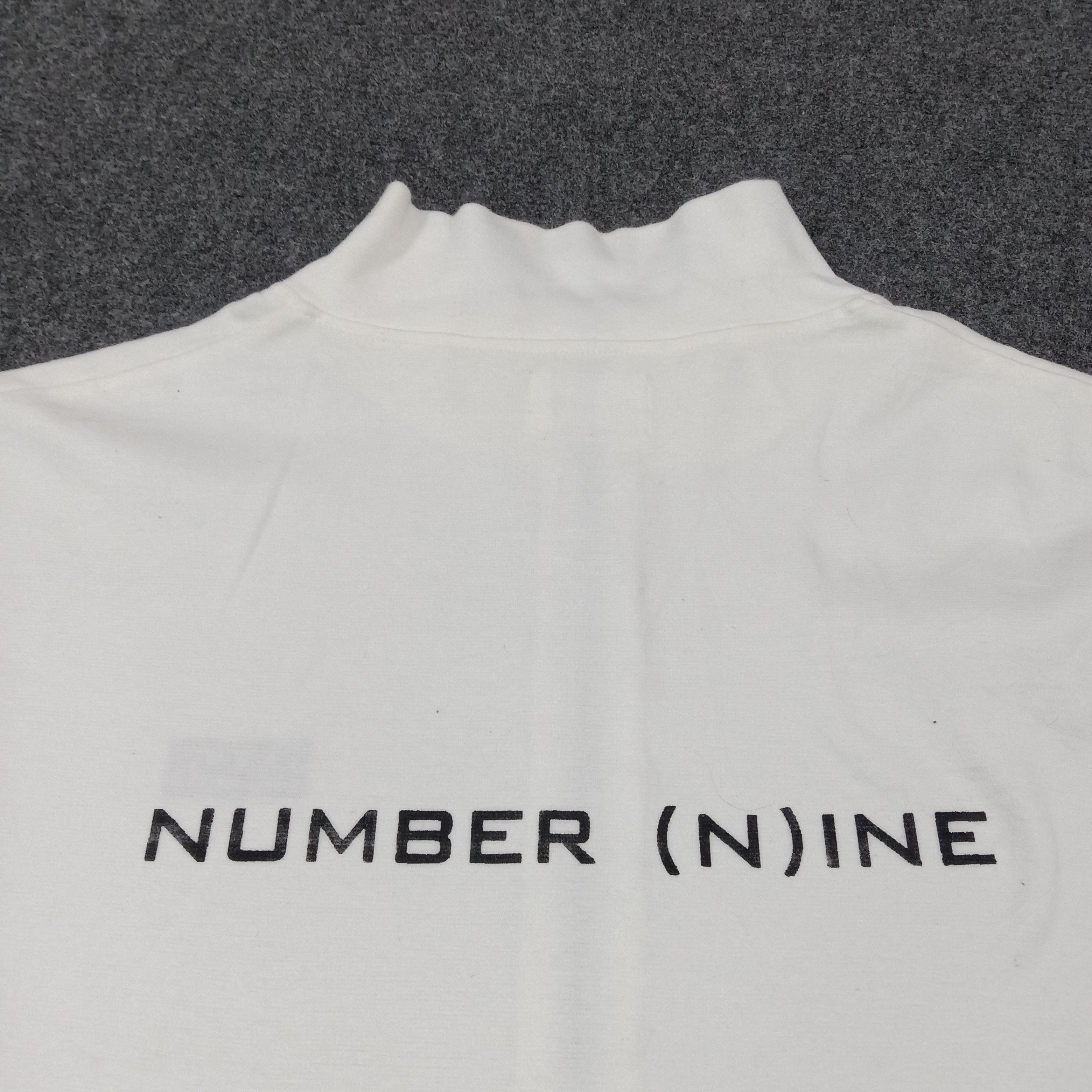 Number (N)ine Number Nine Half Zip Mock Neck C276N54 Size US XL / EU 56 / 4 - 3 Thumbnail