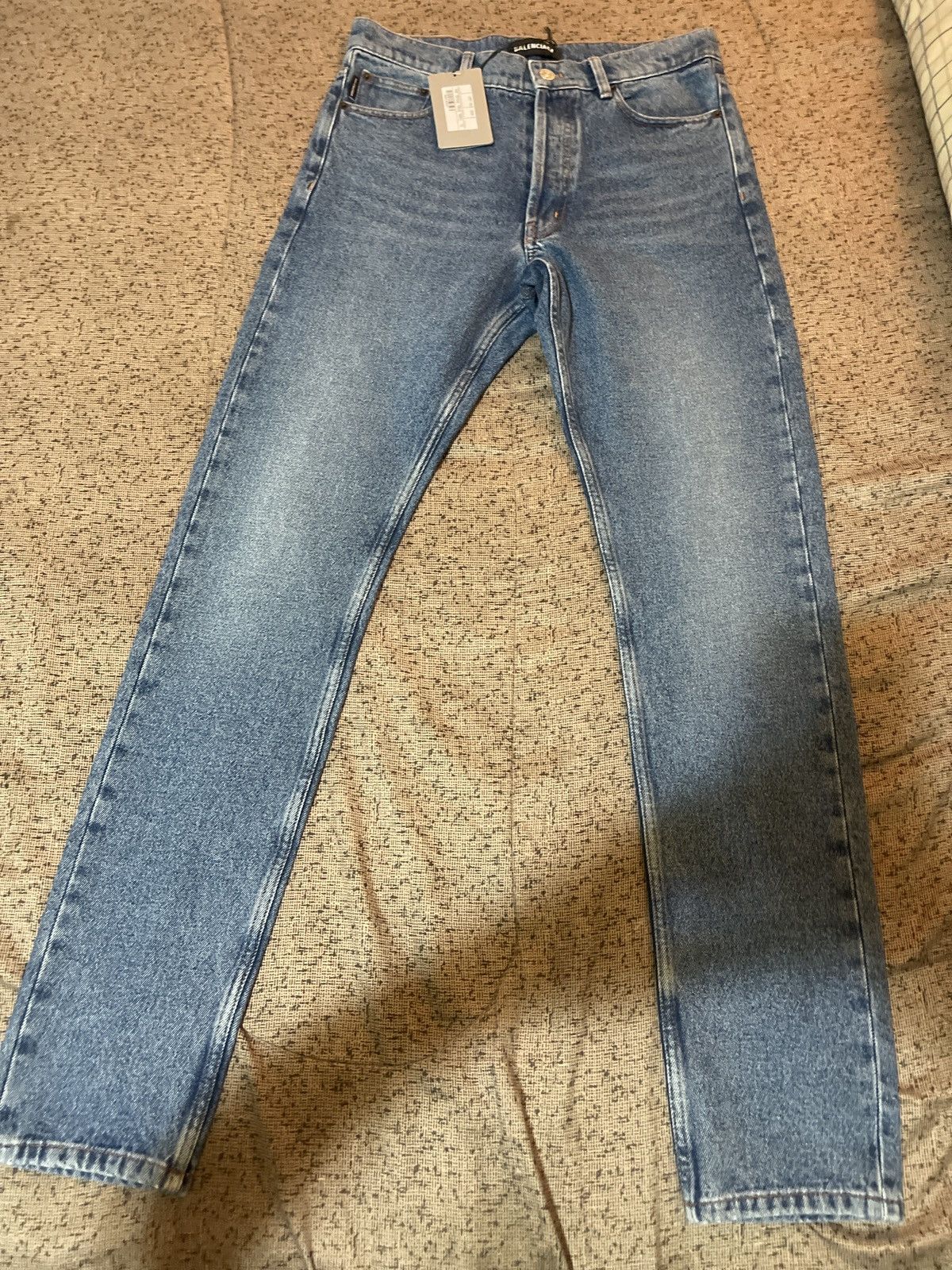 image of Balenciaga Denim Jeans, Men's (Size 31)