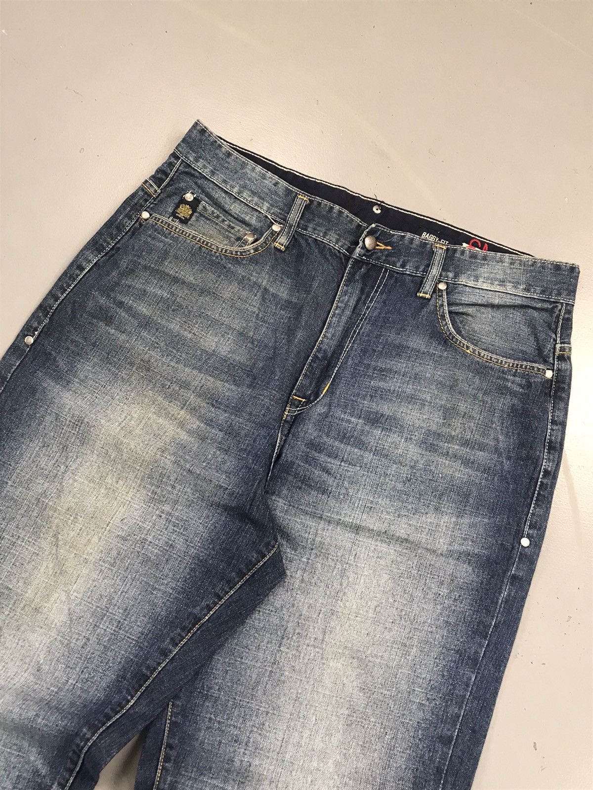 Ecko Unltd. × Vintage Vintage rare ECKO UNLTD snake 🐍 embroidered denim Size US 36 / EU 52 - 5 Thumbnail