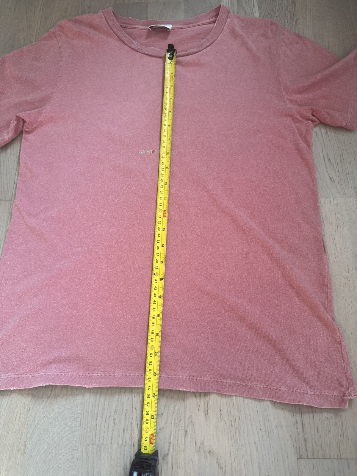 Saint Laurent Paris SAINT LAURENT tshirt STUDY REAL TAPE MEASUREMENTS IN PHOTOS Size US XS / EU 42 / 0 - 7 Thumbnail