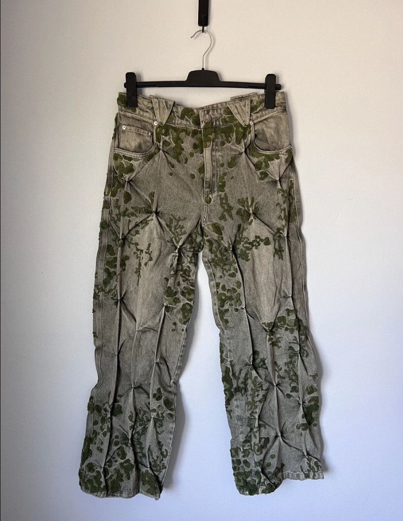 Bad Son Bad Son Moss Overgrowth Denim Jeans - Size Medium Size US 32 / EU 48 - 1 Preview