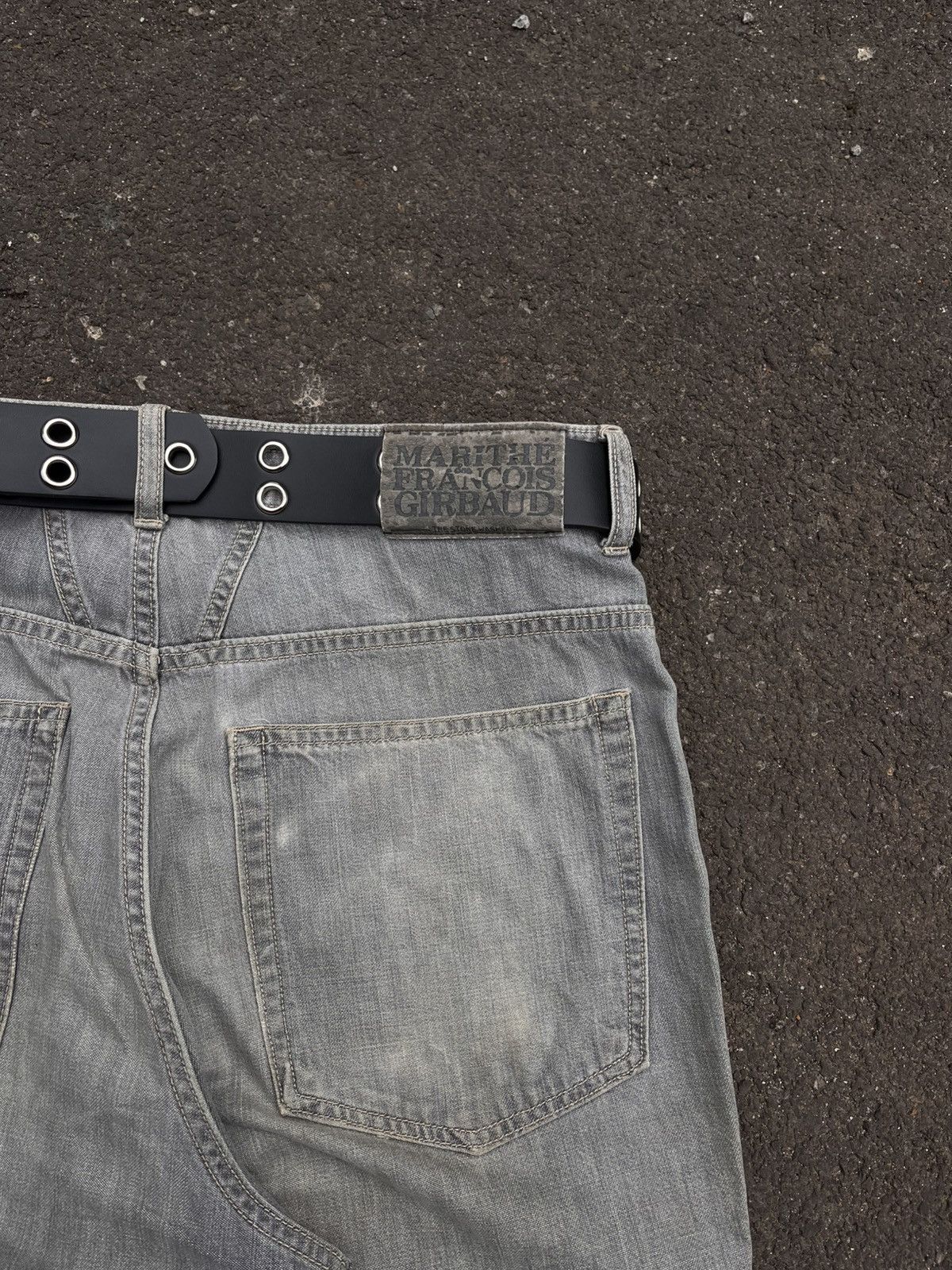 Marithe + Francois Girbaud Washed Marithe Francois Girbaud Pants Size US 28 / EU 44 - 12 Thumbnail