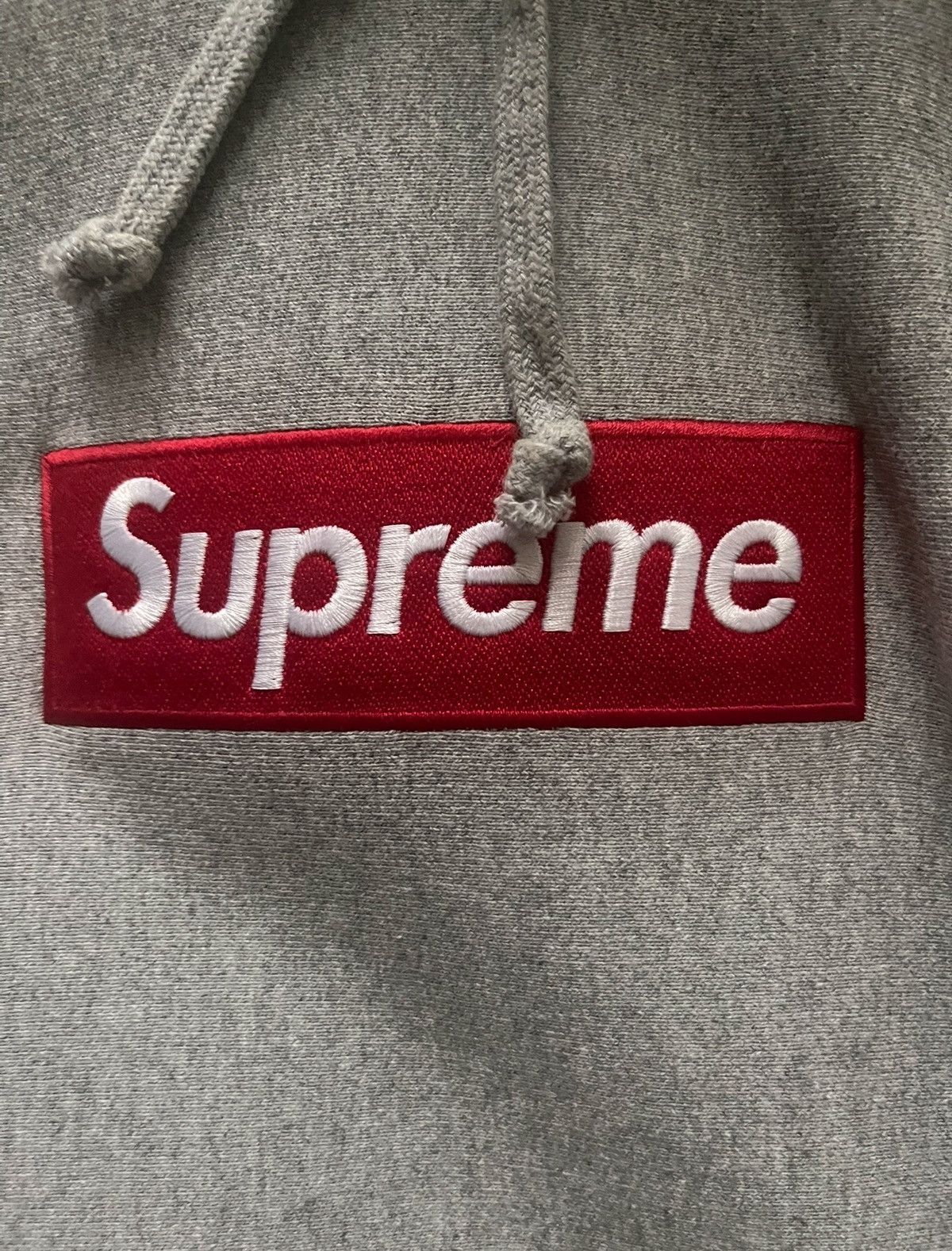 Supreme Supreme Box Logo Hoodie FW16 Grey Size US M / EU 48-50 / 2 - 2 Thumbnail