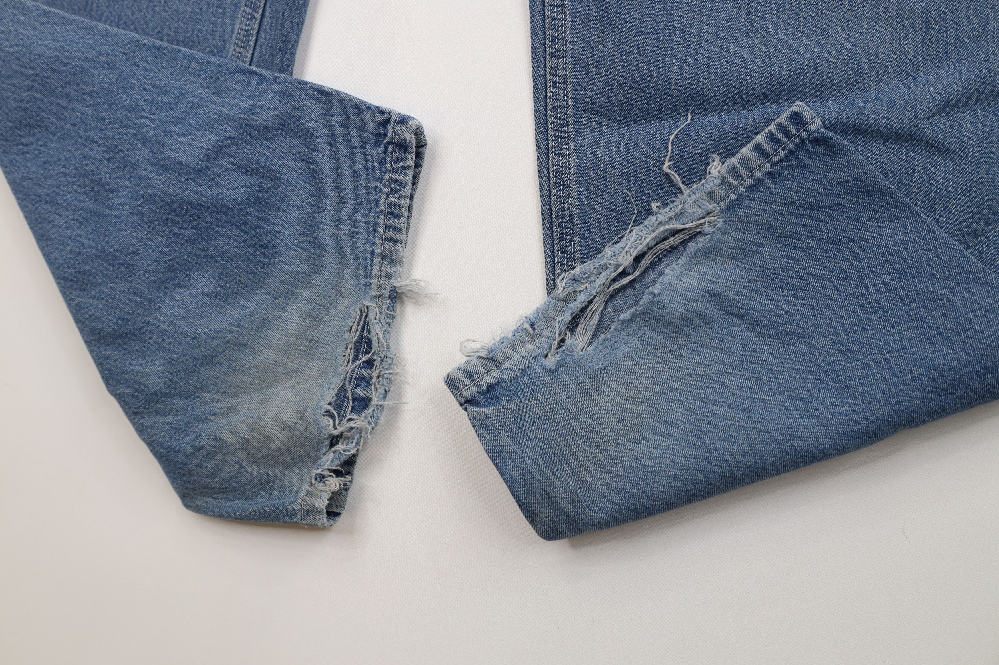 Carhartt Vintage Y2K Carhartt Wide Leg Dungaree Denim Jeans Blue Size US 38 / EU 54 - 5 Thumbnail
