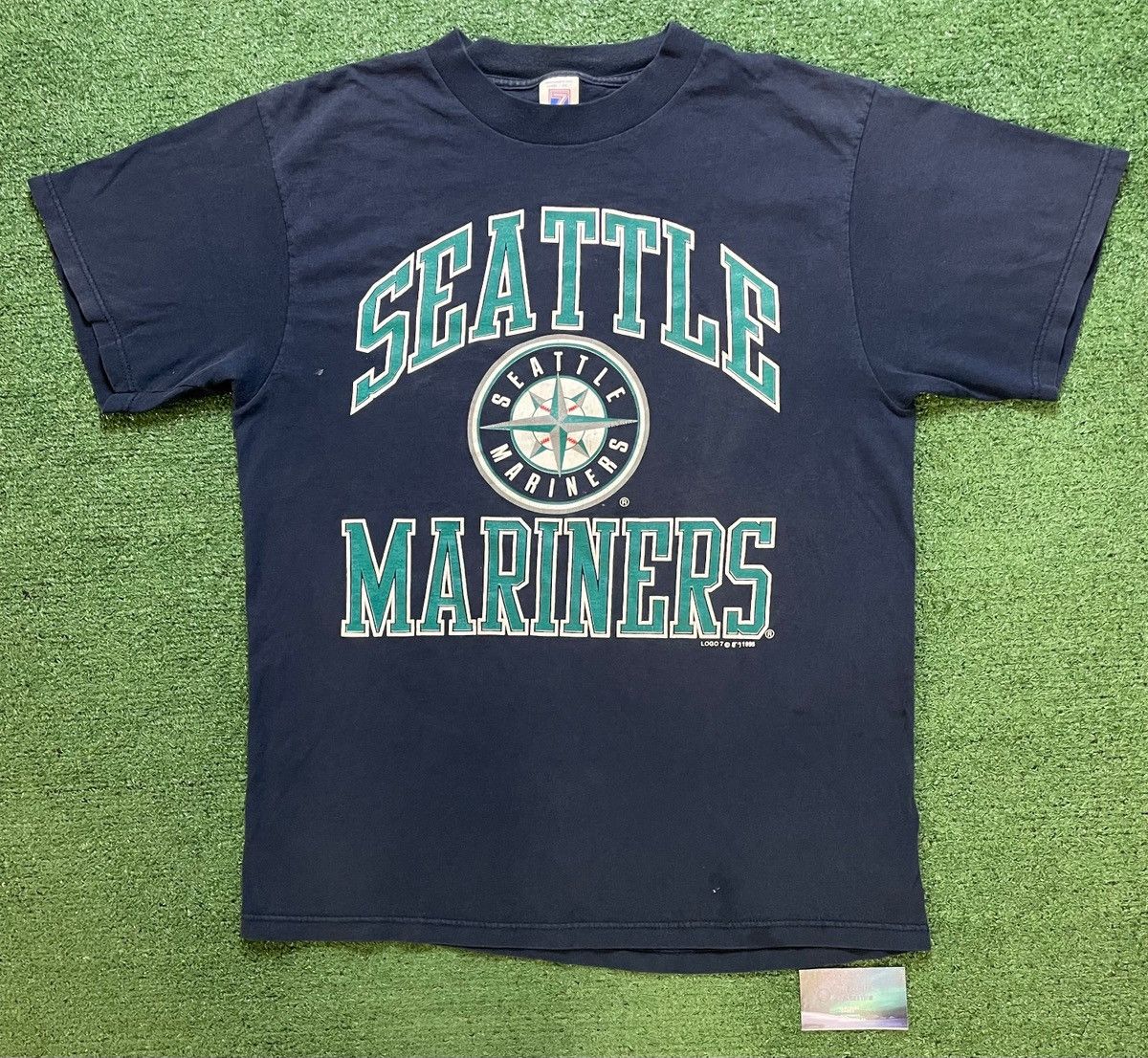 Logo 7 × MLB × Vintage Vintage 1995 Seattle Mariners logo tee Size US L / EU 52-54 / 3 - 1 Thumbnail