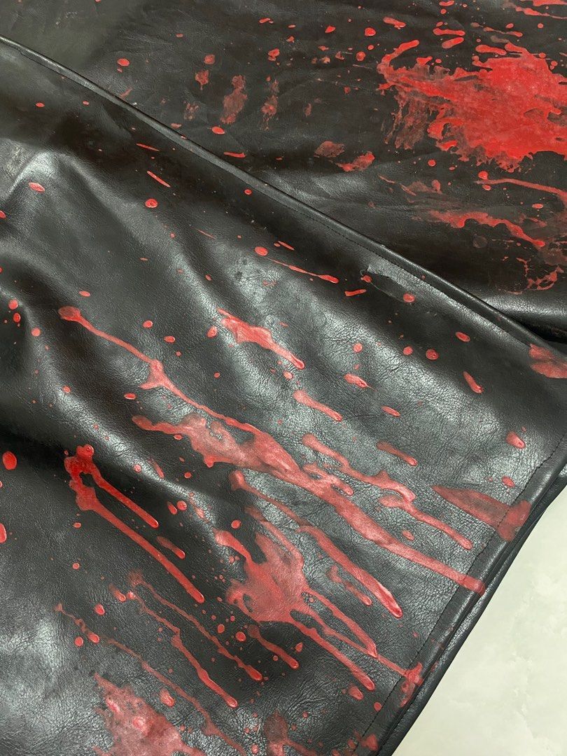 Japanese Brand LEATHER PANTS/SKIRT JAPANESE INSPIRED Size US 29 - 5 Thumbnail