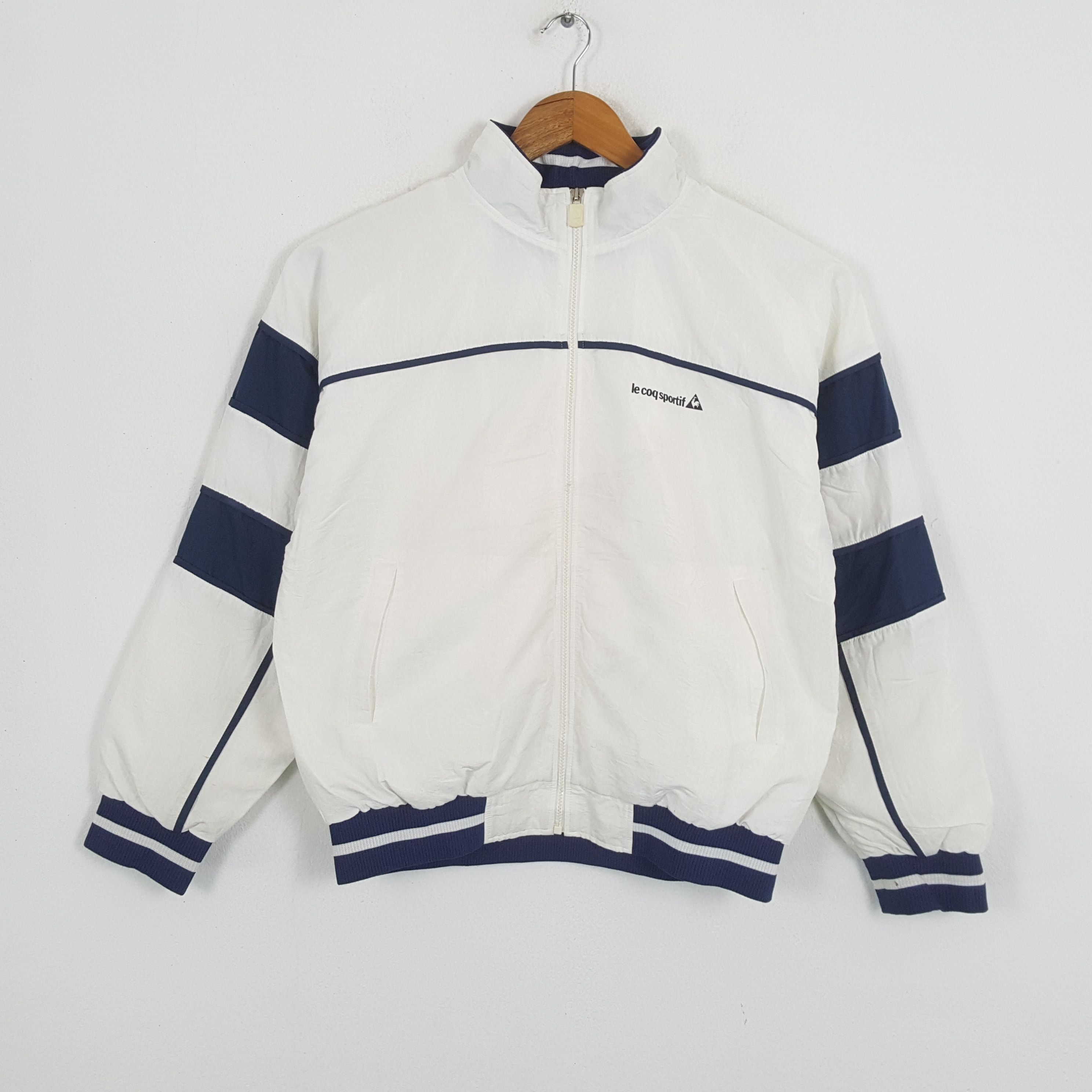 Le Coq Sportif × Vintage Vintage LE COQ SPORTIF FRANCE Sportswear Windbreaker Jacket Size US L / EU 52-54 / 3 - 3 Thumbnail