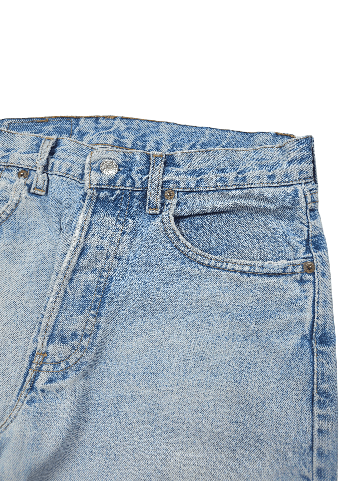 Levi's × Levi's Vintage Clothing 💎 Size 31/30 Vintage 90's Levi's 586 Straight Jeans Y2K Size US 31 - 4 Thumbnail