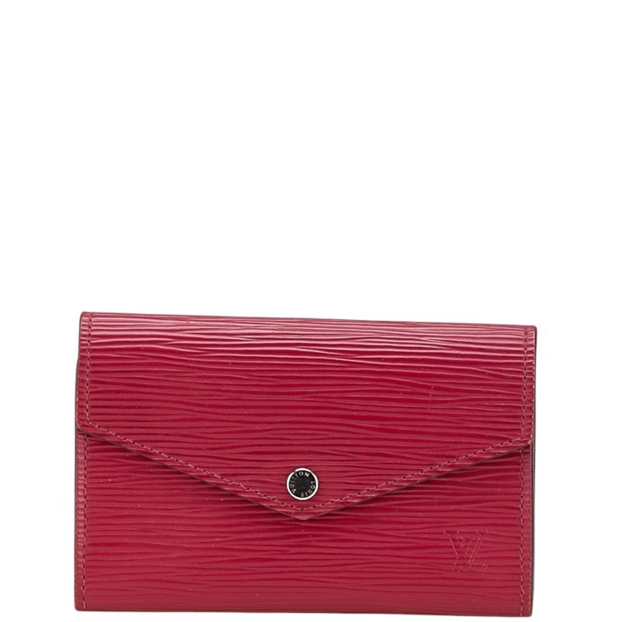 Louis Vuitton Epi Pouch Fuchsia Pink Leather Women's LOUIS VUITTON