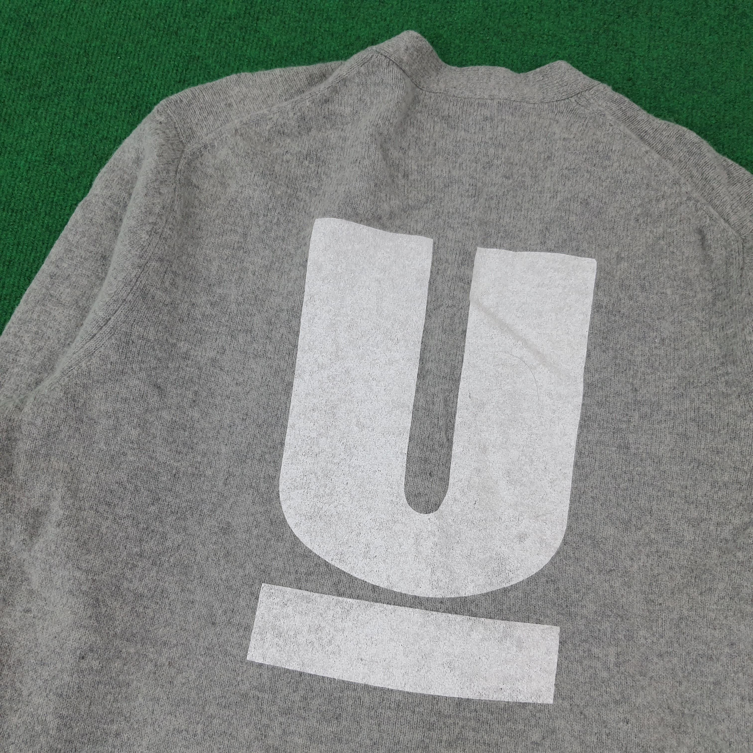 Japanese Brand × Vintage Vintage Uniqlo x Custom Undercover Logo Cardigan C233N21 Size US L / EU 52-54 / 3 - 2 Thumbnail