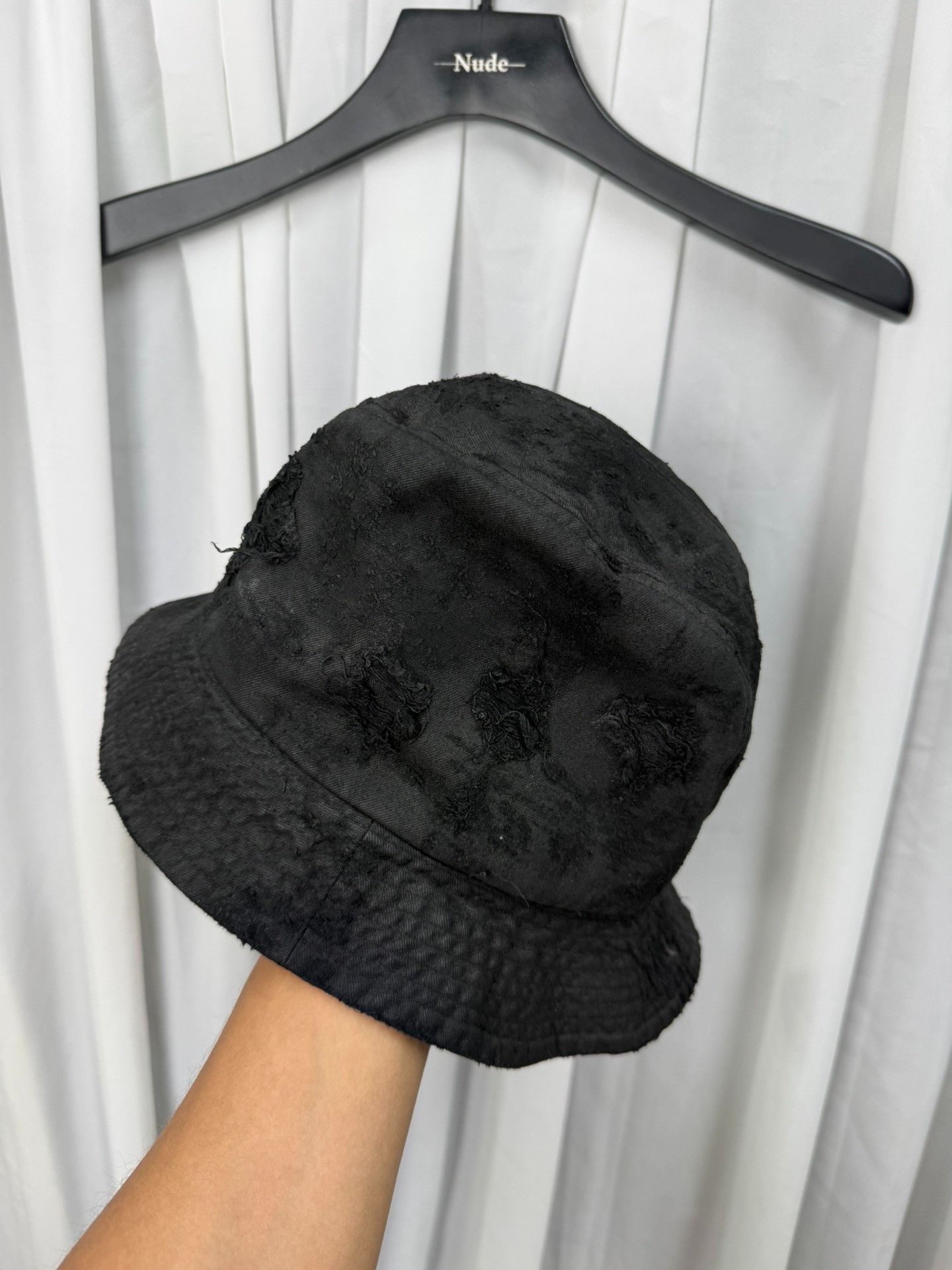 Julius Julius Distressed Bucket Hat Size ONE SIZE - 1 Thumbnail