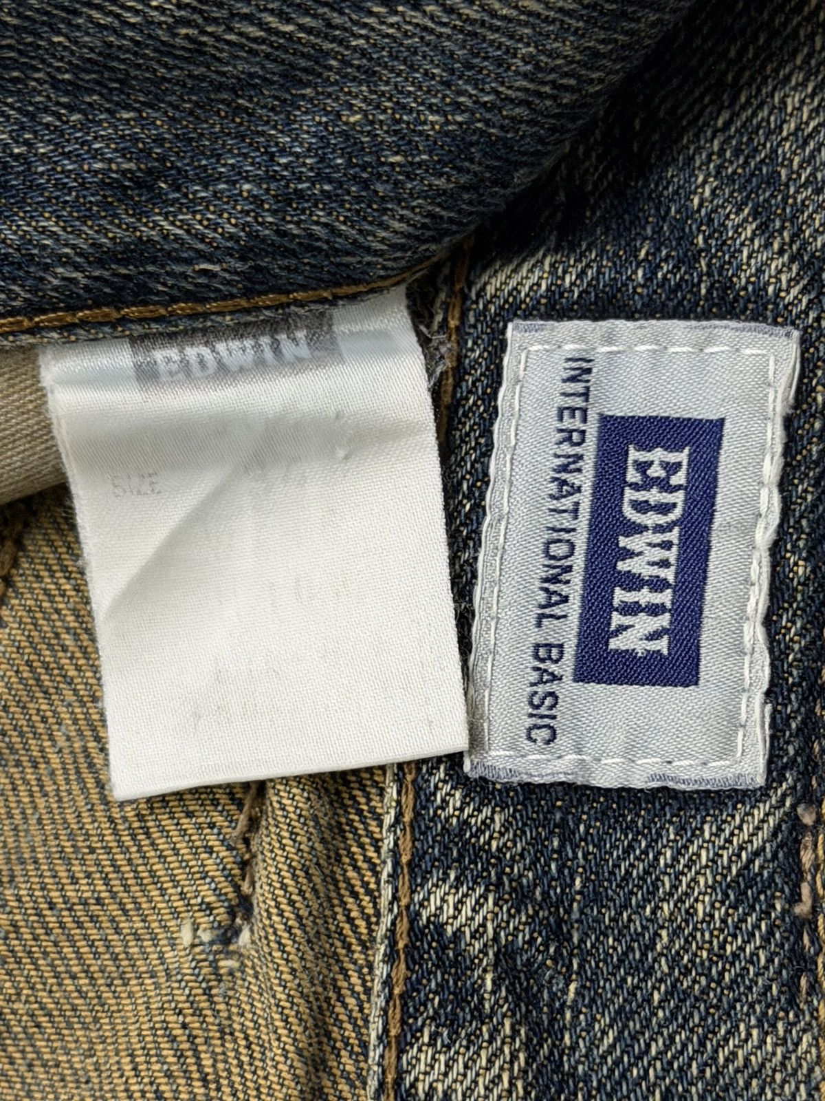 Edwin Vintage EDWIN 403 Japan Denim Jeans | Relaxed Straight | W34 Size US 34 / EU 50 - 13 Thumbnail