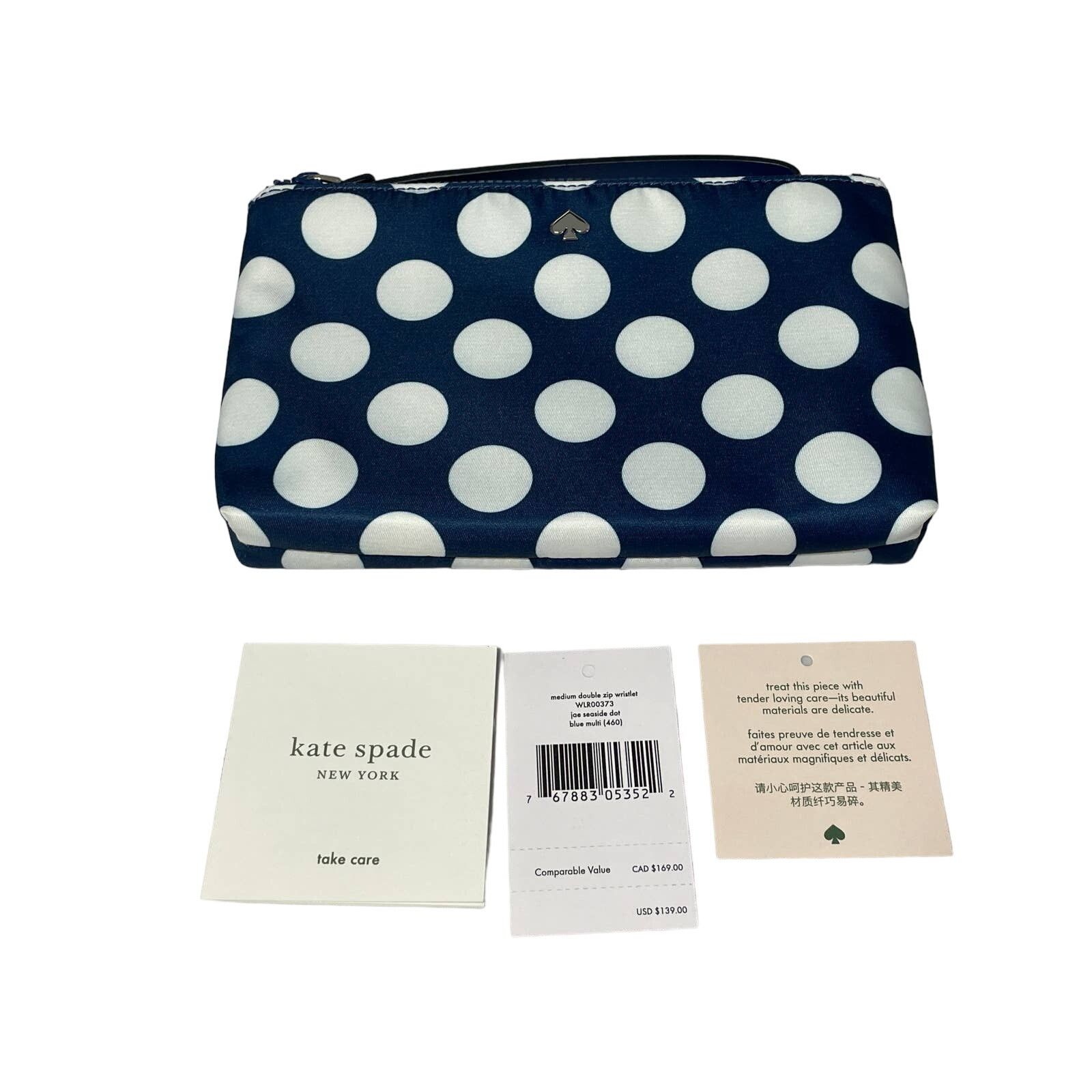 Kate Spade Kate Spade jae medium double zip wristlet new Size ONE SIZE - 2 Thumbnail