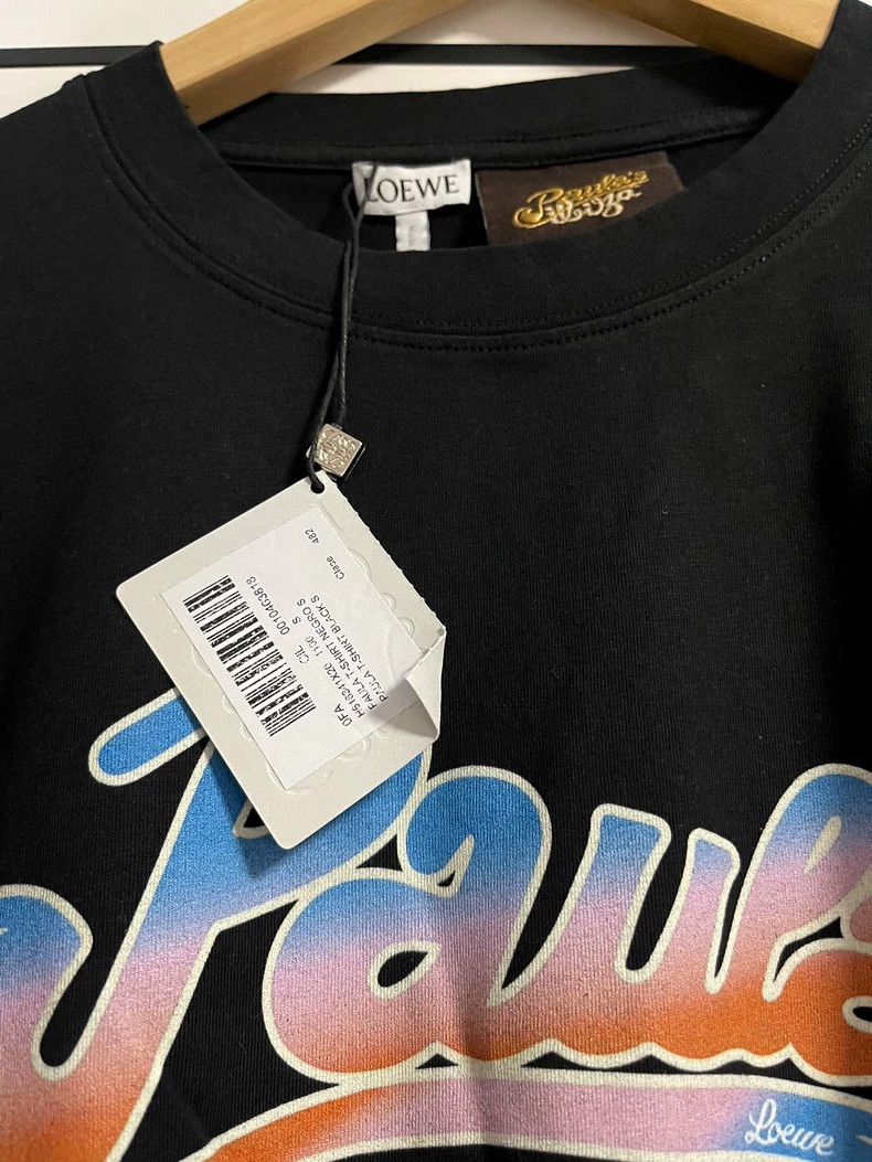 Loewe LOEWE Black printed T-shirt Size S / US 4 / IT 40 - 2 Thumbnail