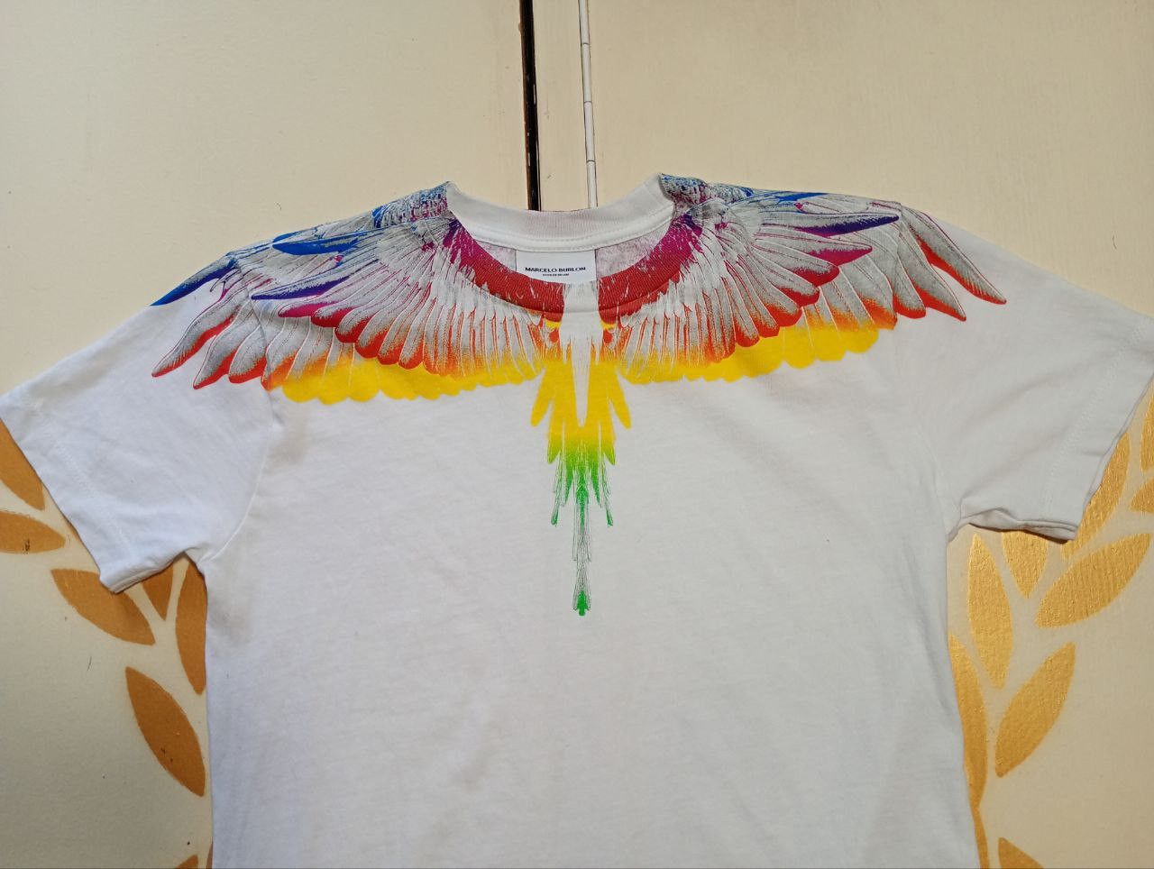 Designer Marcelo Burlon Kids Of Milan T-Shirt kids size 4-6 years Size XXS / US 00 / IT 34 - 3 Thumbnail