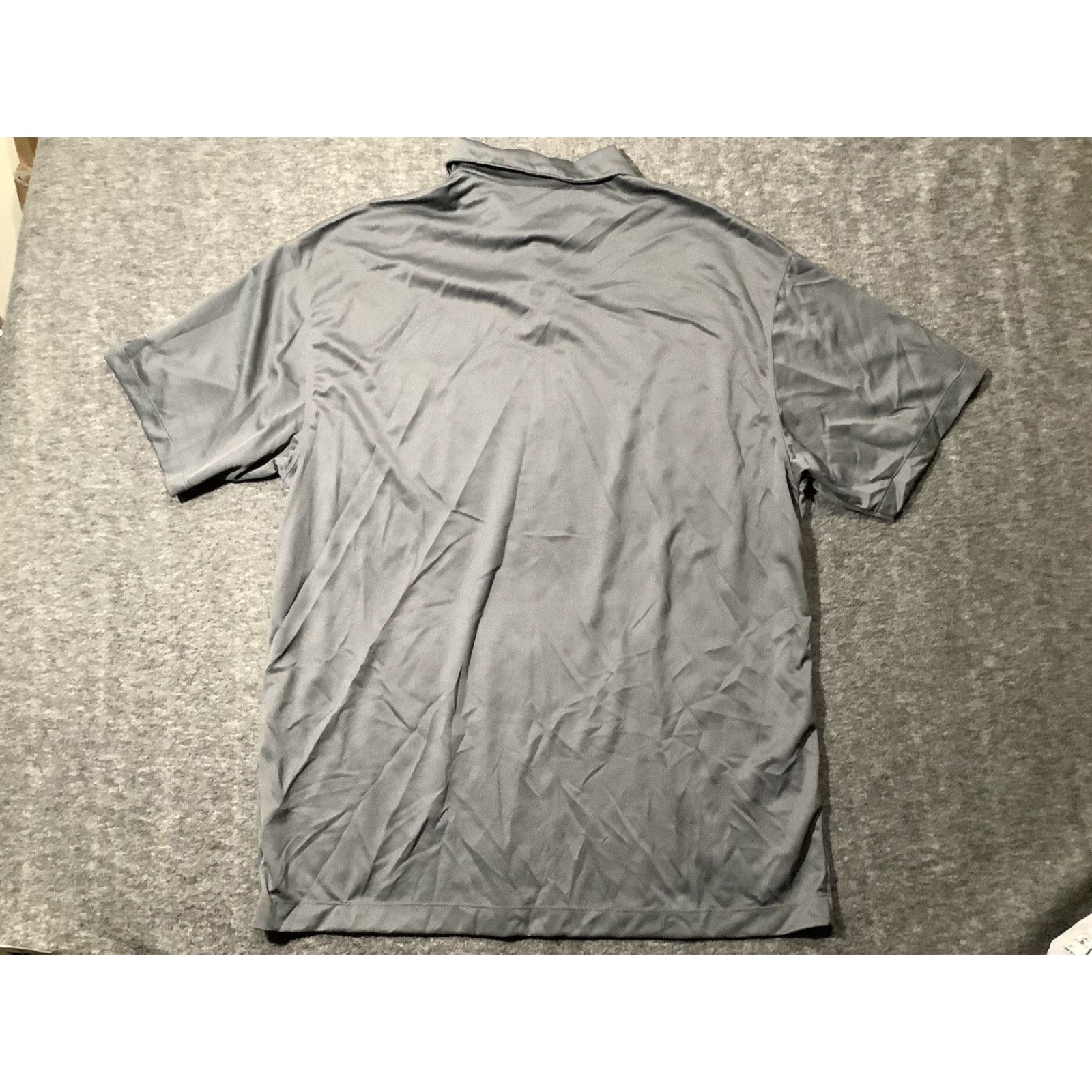 Nike Nike Golf Polo Shirt XXL Dri-Fit Gray Mens Short Sleeve Embroidered Shirt Size US XXL / EU 58 / 5 - 7 Thumbnail